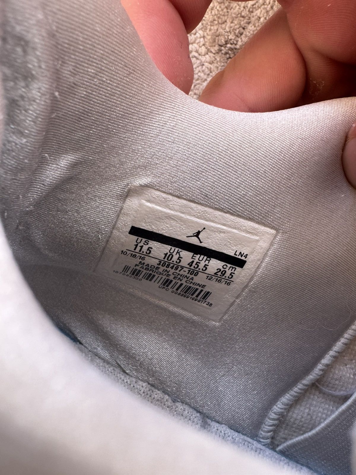 Jordan Brand Jordan 4 Pure Money 2017 Size US 11.5 / EU 44-45 - 5 Thumbnail