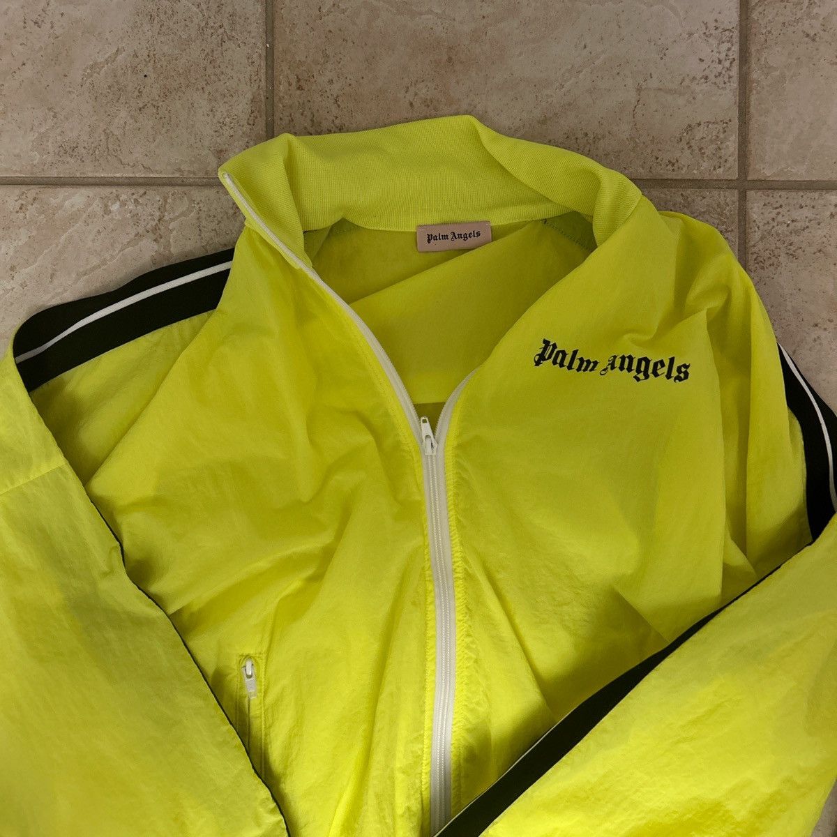 Palm Angels Palm Angels Yellow Track Jacket Size US S / EU 44-46 / 1 - 3 Thumbnail