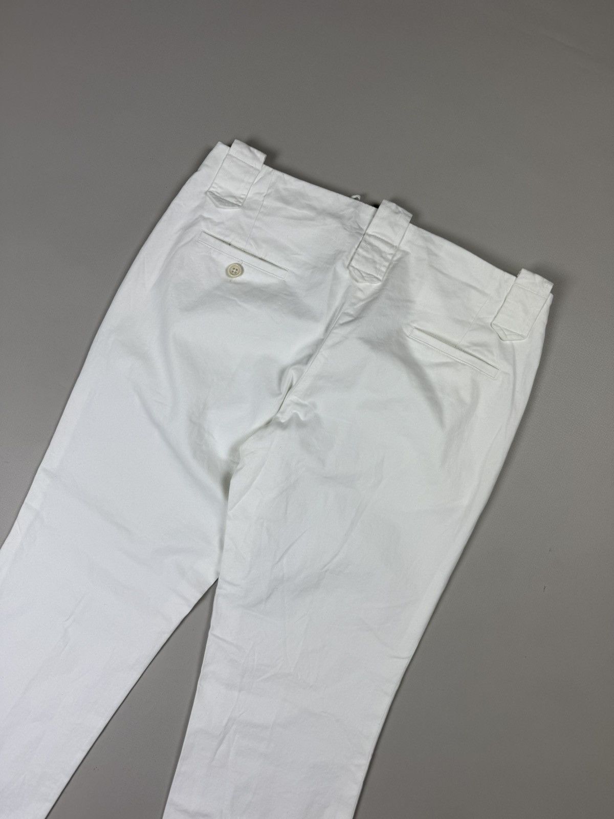 Jil Sander × Vintage Jil Sander Vintage Cropped Cotton Chino Pants Trousers Size 34" / US 12 / IT 48 - 14 Thumbnail