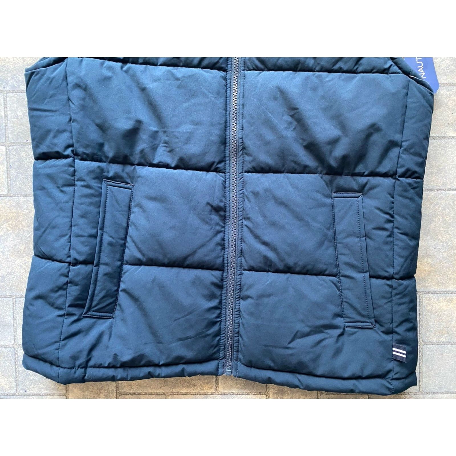 Nautica Nautica Vest Men’s M Navy Blue Sleeveless Full Zip Puffer Performance Full Zip Size US M / EU 48-50 / 2 - 2 Thumbnail