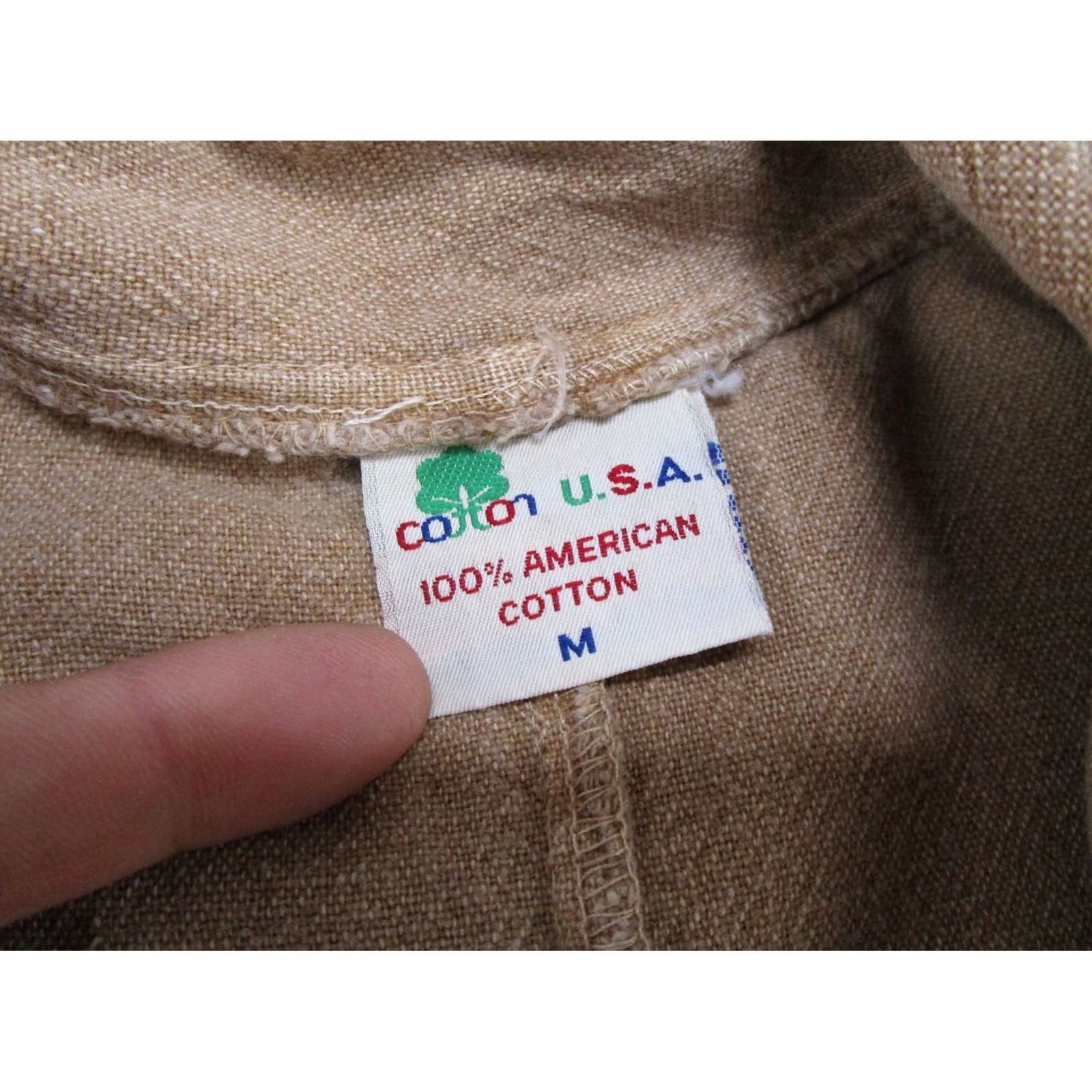 Vintage Vintage USA Cotton Duster Button Front Canvas Jacket Dress Size M Western Size M / US 6-8 / IT 42-44 - 4 Thumbnail