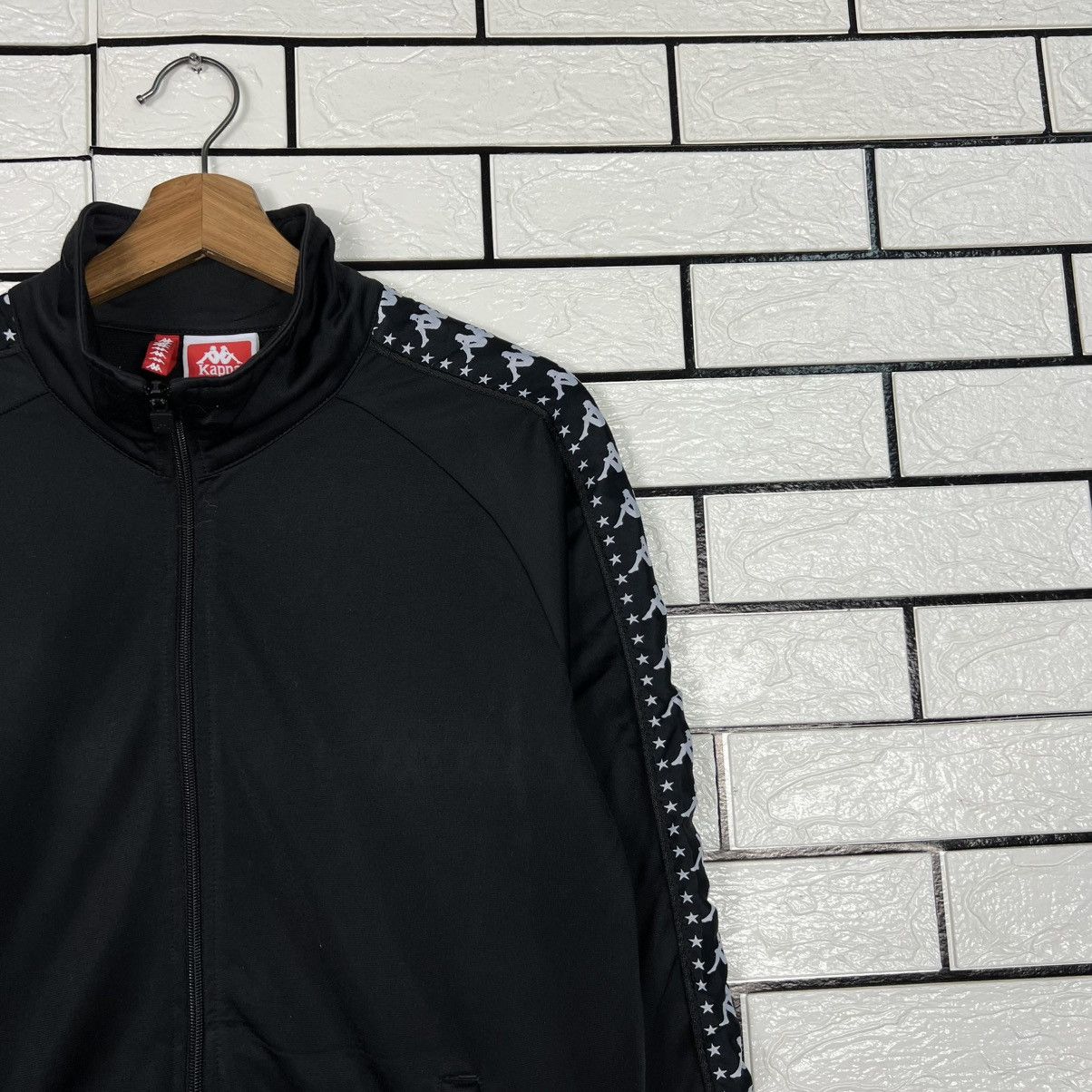 Kappa KAPPA Sidetape Logo Track Top Jacket #4103-C186 Size US M / EU 48-50 / 2 - 4 Thumbnail