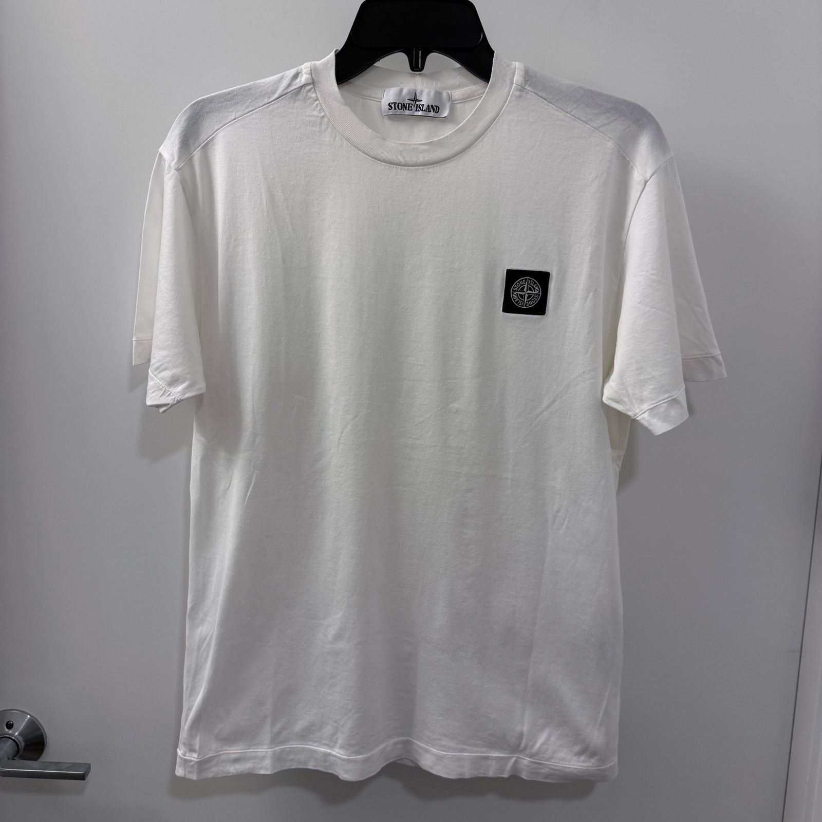 Stone Island Stone Island Compass Logo T-Shirt White Size US S / EU 44-46 / 1 - 1 Thumbnail