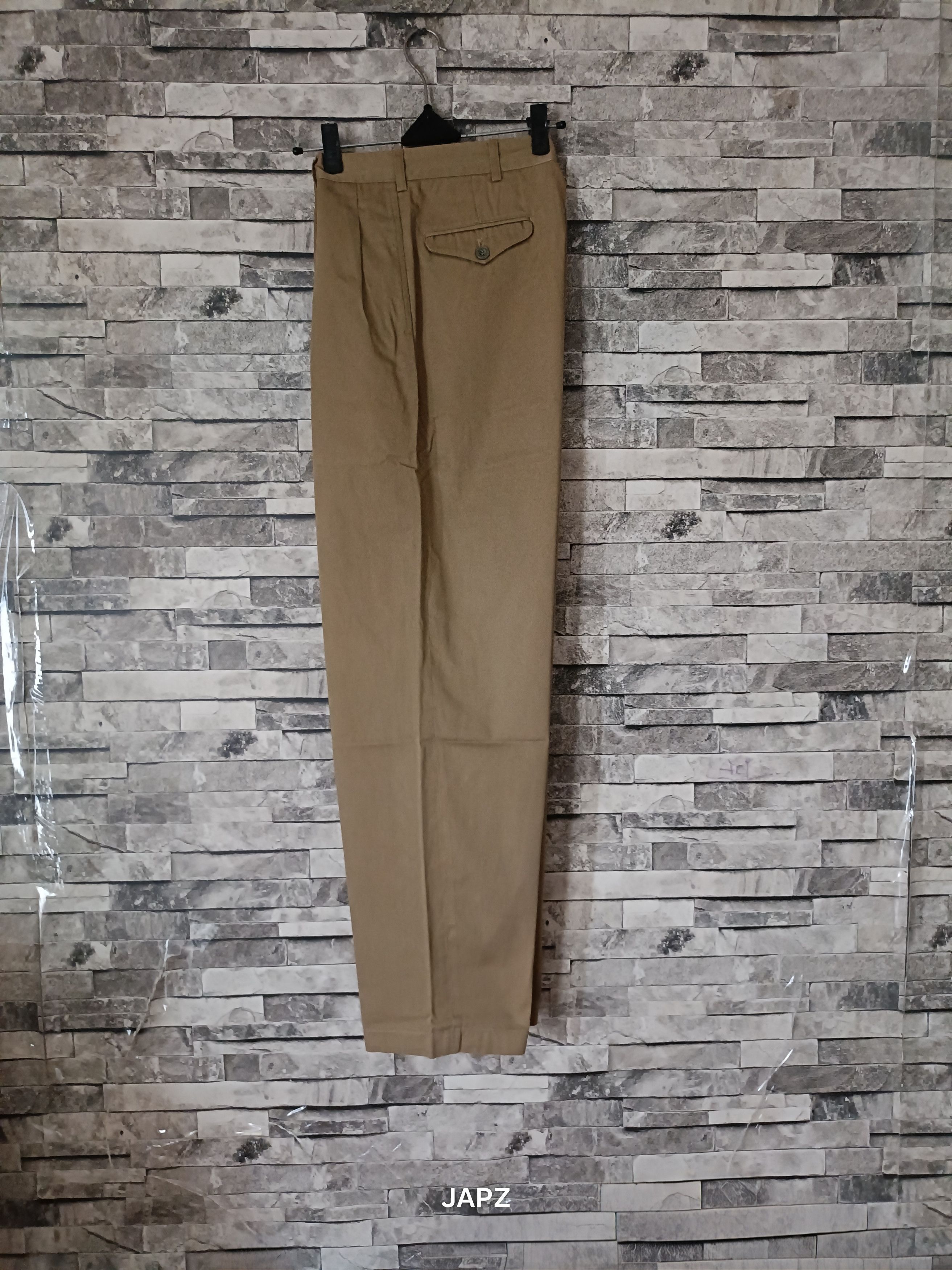 Japanese Brand Vintage Bartack by system u inc reinforced chino pants Size US 26 / EU 42 - 1 Thumbnail