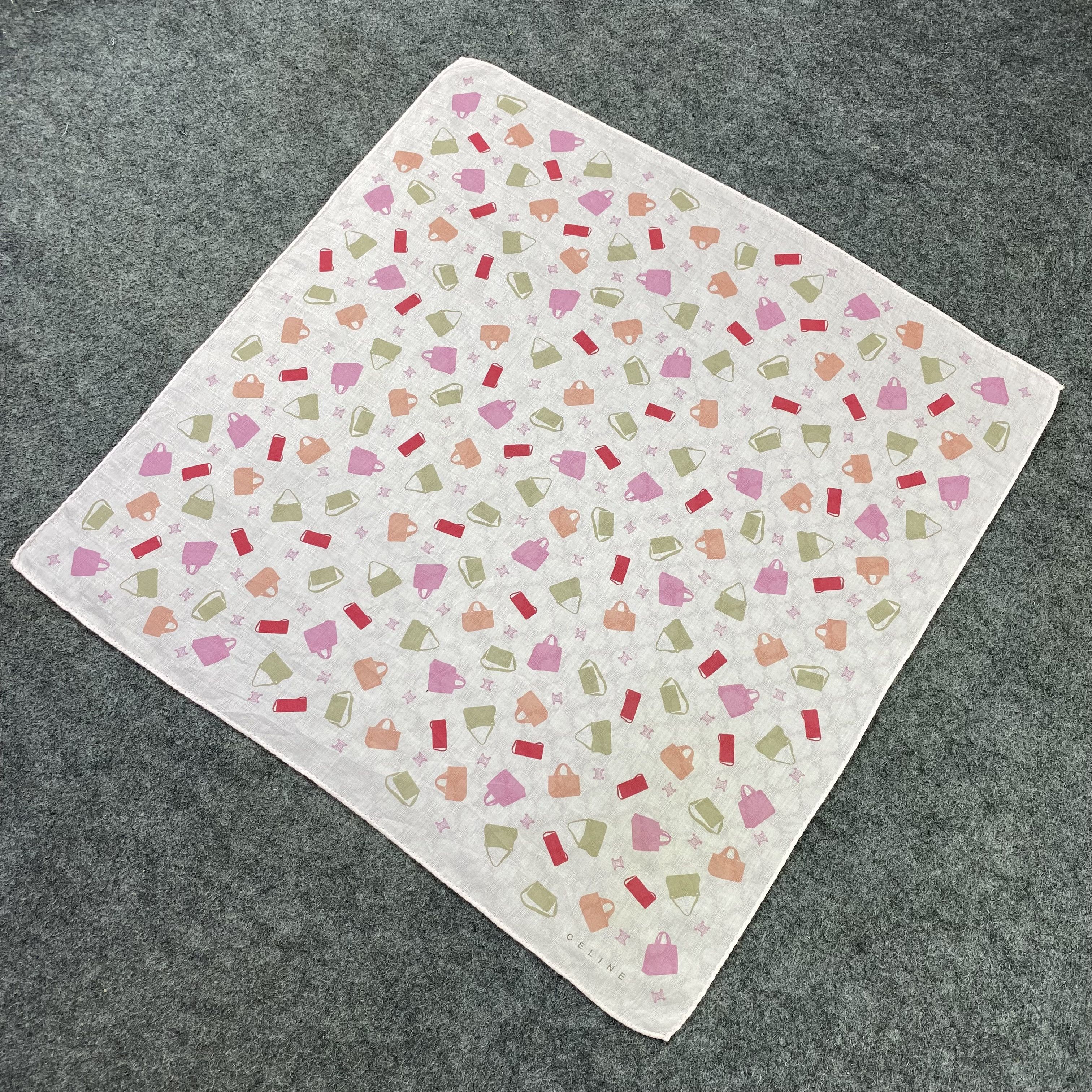 Celine Celine Handkerchief / Bandana / Neckerchief-B770 Size ONE SIZE - 4 Thumbnail