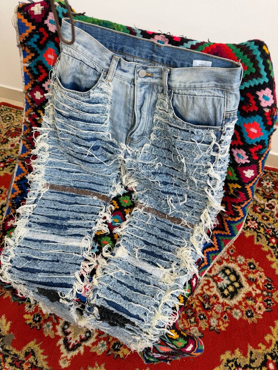 If Six Was Nine VINTAGE **HYSTERIC GLAMOUR STYLE BAGGY JEANS 90S Size US 32 / EU 48 - 6 Thumbnail
