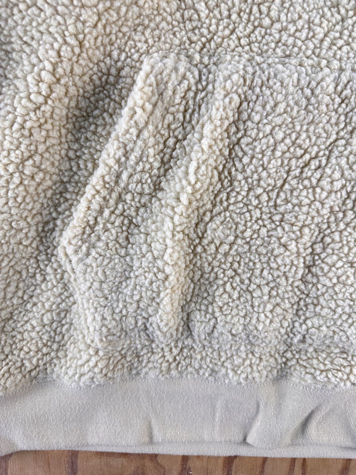 Pacsun Beige Pacsun Sherpa Hoodie, Worn in good condition, Size US M / EU 48-50 / 2 - 3 Thumbnail