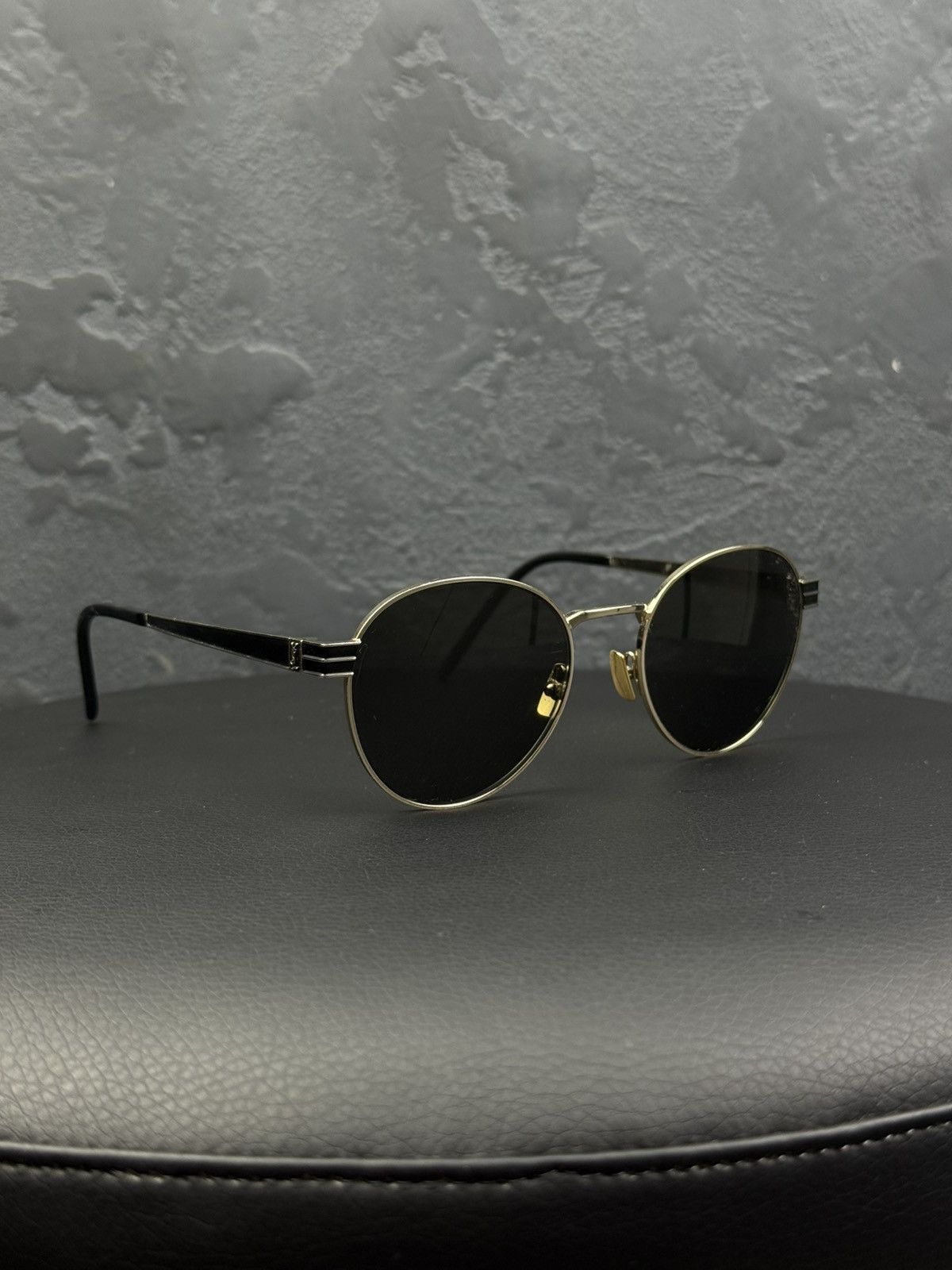 Saint Laurent Paris SAINT LAURENT Sunglasses SL M62 003 Gold/Gray Size ONE SIZE - 1 Thumbnail