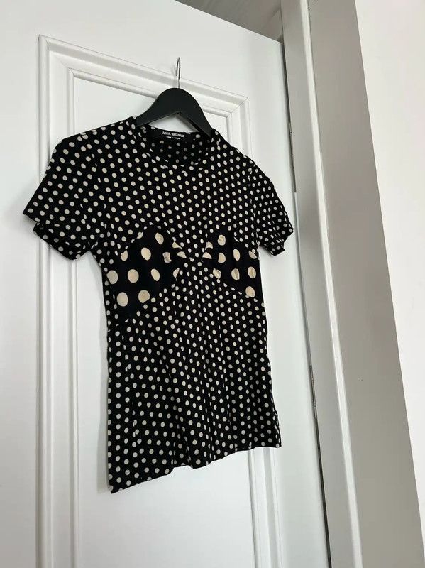 Comme des Garcons COMME des GARÇONS Black Polka Dot T-Shirt 0089 Size M / US 6-8 / IT 42-44 - 1 Thumbnail