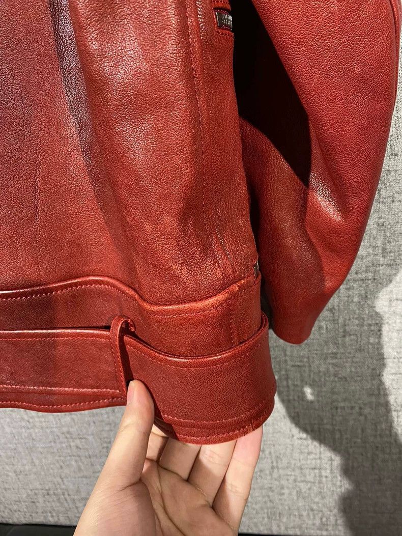 Gucci Gucci Sheepskin motorcycle jacket 2504-Nextarrow Size US XXS / EU 40 - 5 Thumbnail