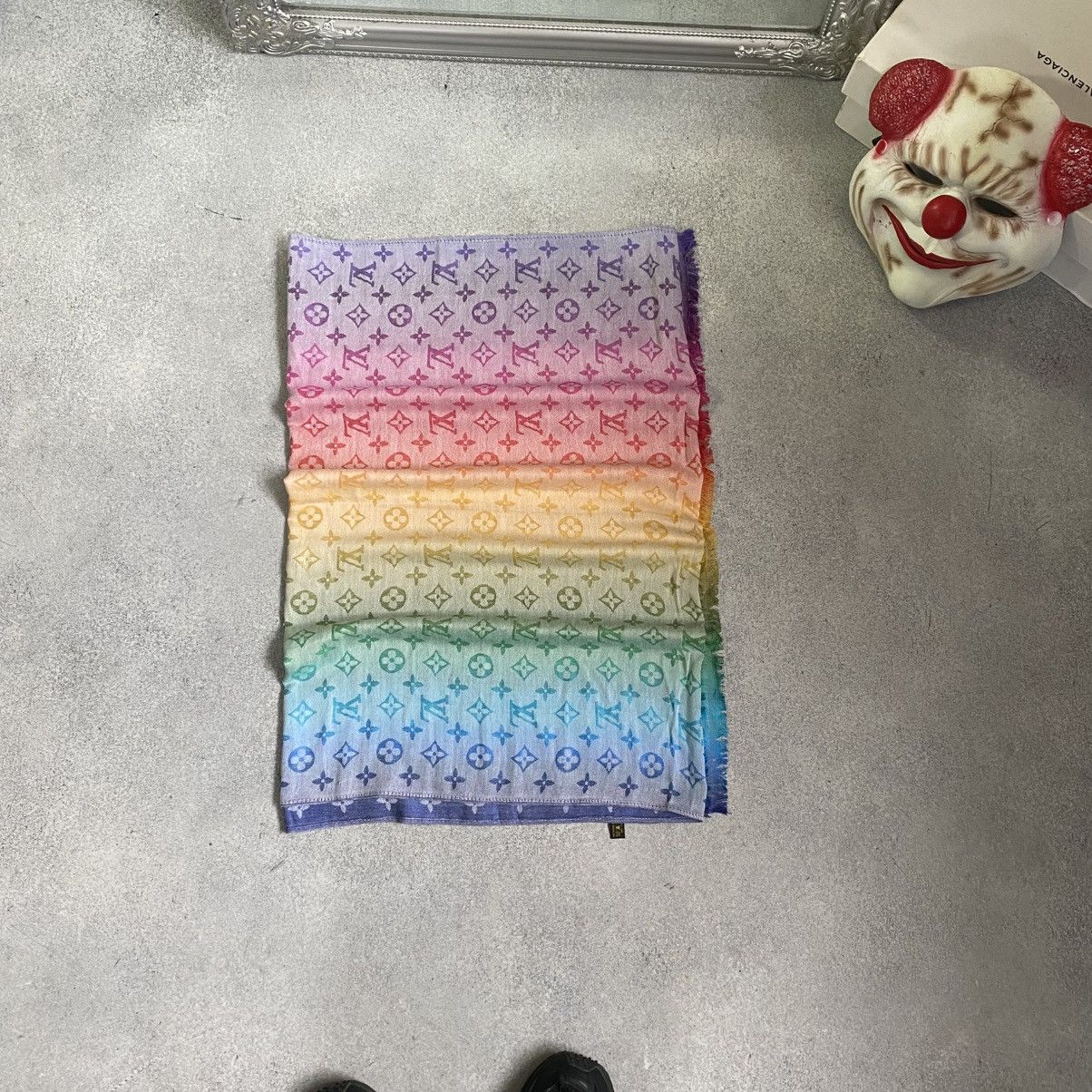 Louis Vuitton Scarf LV Monogram Wool