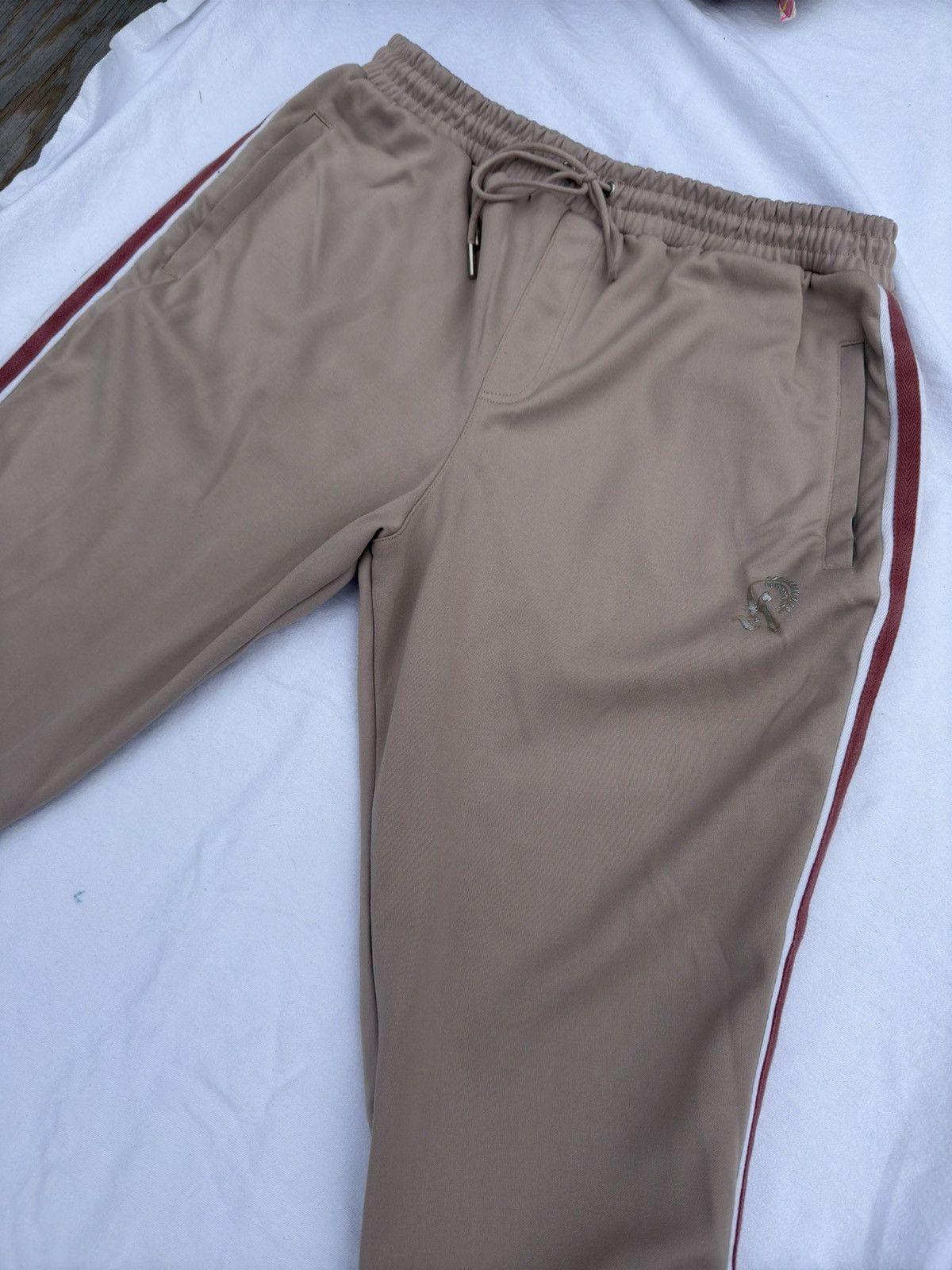 Kith × Vintage Kith tan and orange track pants Size US 32 / EU 48 - 1 Thumbnail