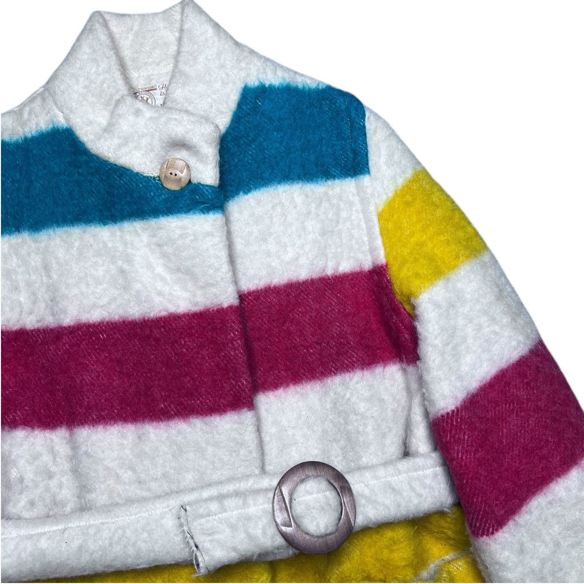 Hudsons Bay × Vintage Hudson Bay Company 4 Point Blankets Wool Belt Women’s Jacket Size S / US 4 / IT 40 - 16 Thumbnail