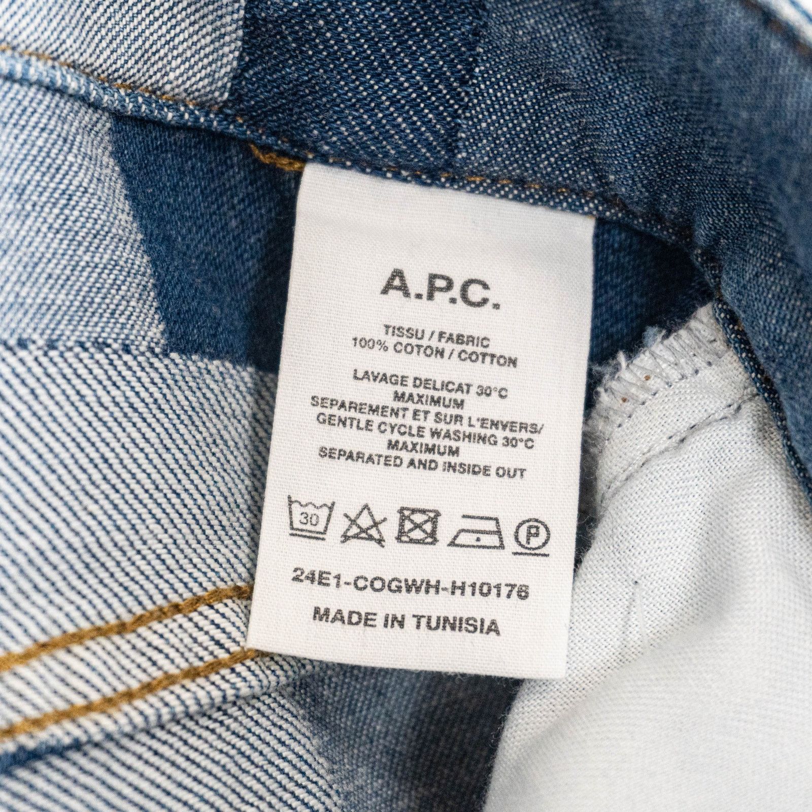 A.P.C. A.P.C. Helio Shorts High-rise Denim Patchwork size Large Size US 34 / EU 50 - 6 Thumbnail