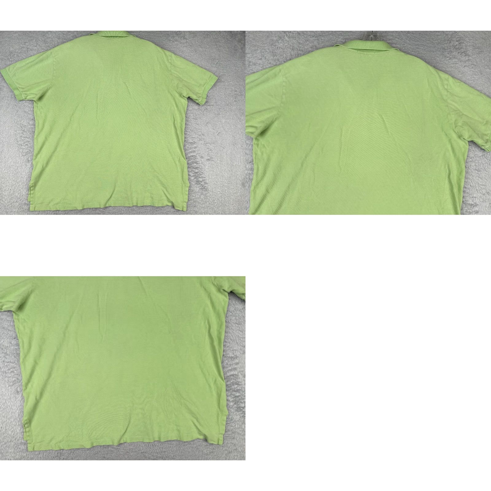 Ralph Lauren VINTAGE Ralph Lauren Polo Shirt Men 2XL Green Short Sleeve 100% Cotton Polo Shirt 80s Golf Casual Mens Size US XXL / EU 58 / 5 - 9 Thumbnail