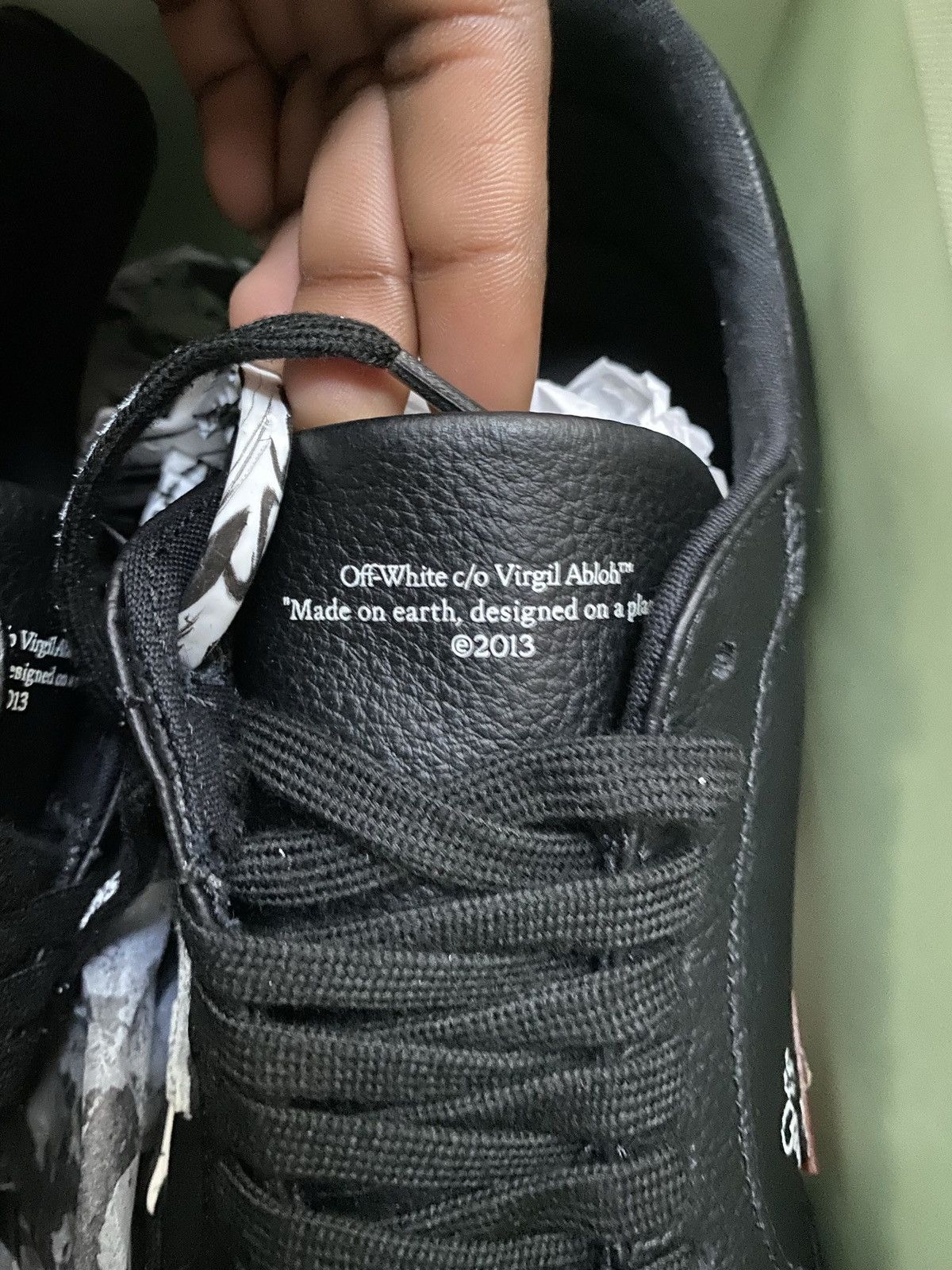 Off-White OFF WHITE LOW VULCANISED CALF LEATHER Size US 7 / EU 40 - 6 Thumbnail