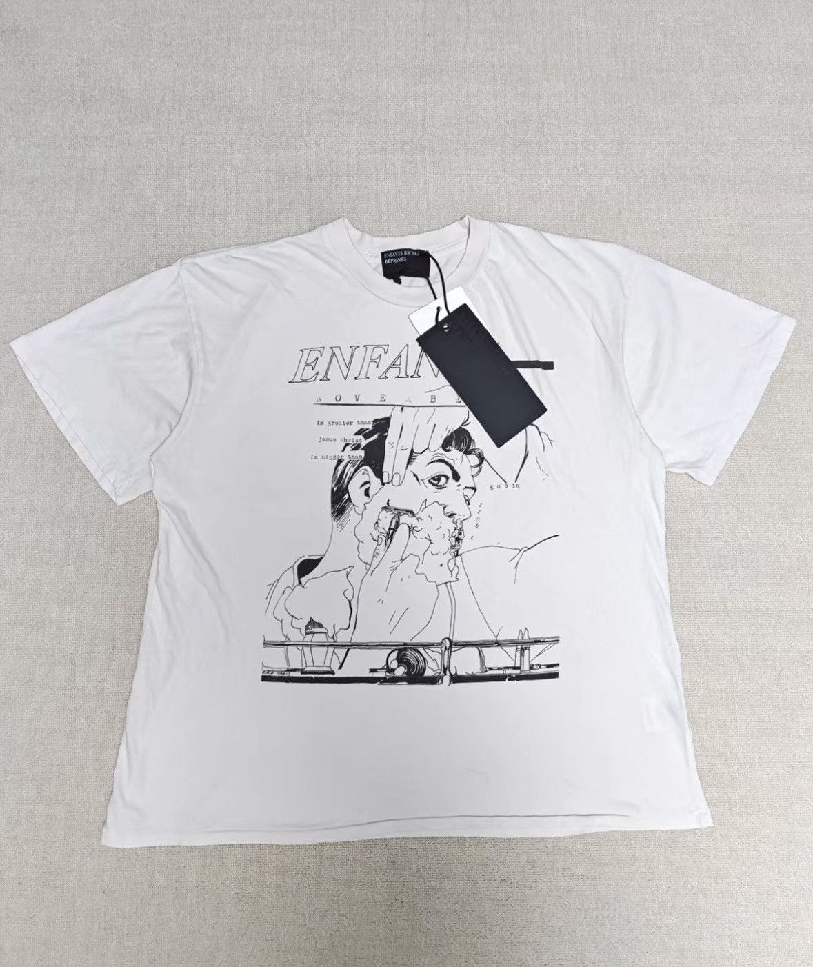 Enfants Riches Deprimes Enfants Riches Deprimes ERD Printed Short Sleeve Shirt -wxx Size US L / EU 52-54 / 3 - 1 Thumbnail