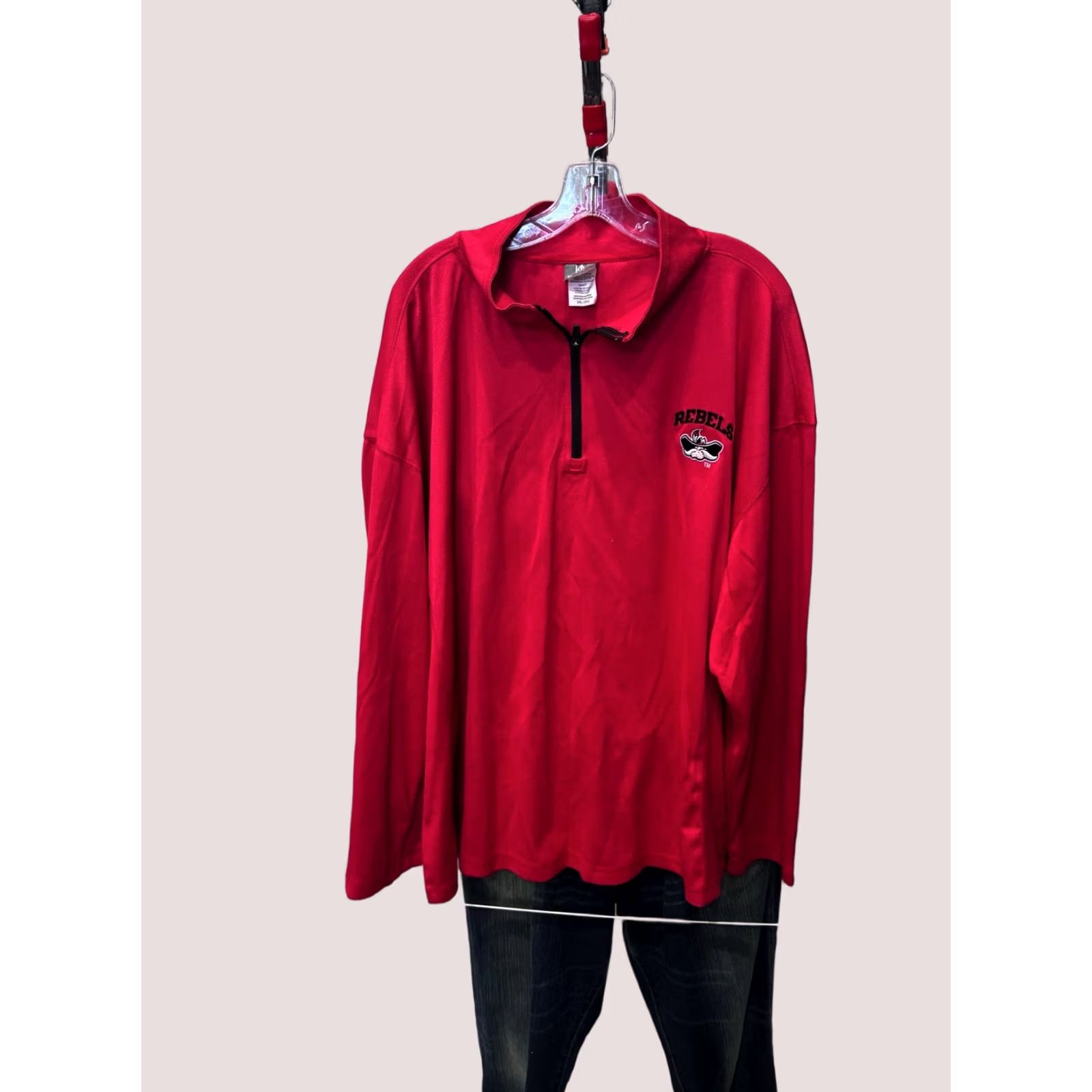 Vintage KA knights Red UNLV Rebels Zip SWEATER 2XL XXL Mens Size US XXL / EU 58 / 5 - 1 Thumbnail