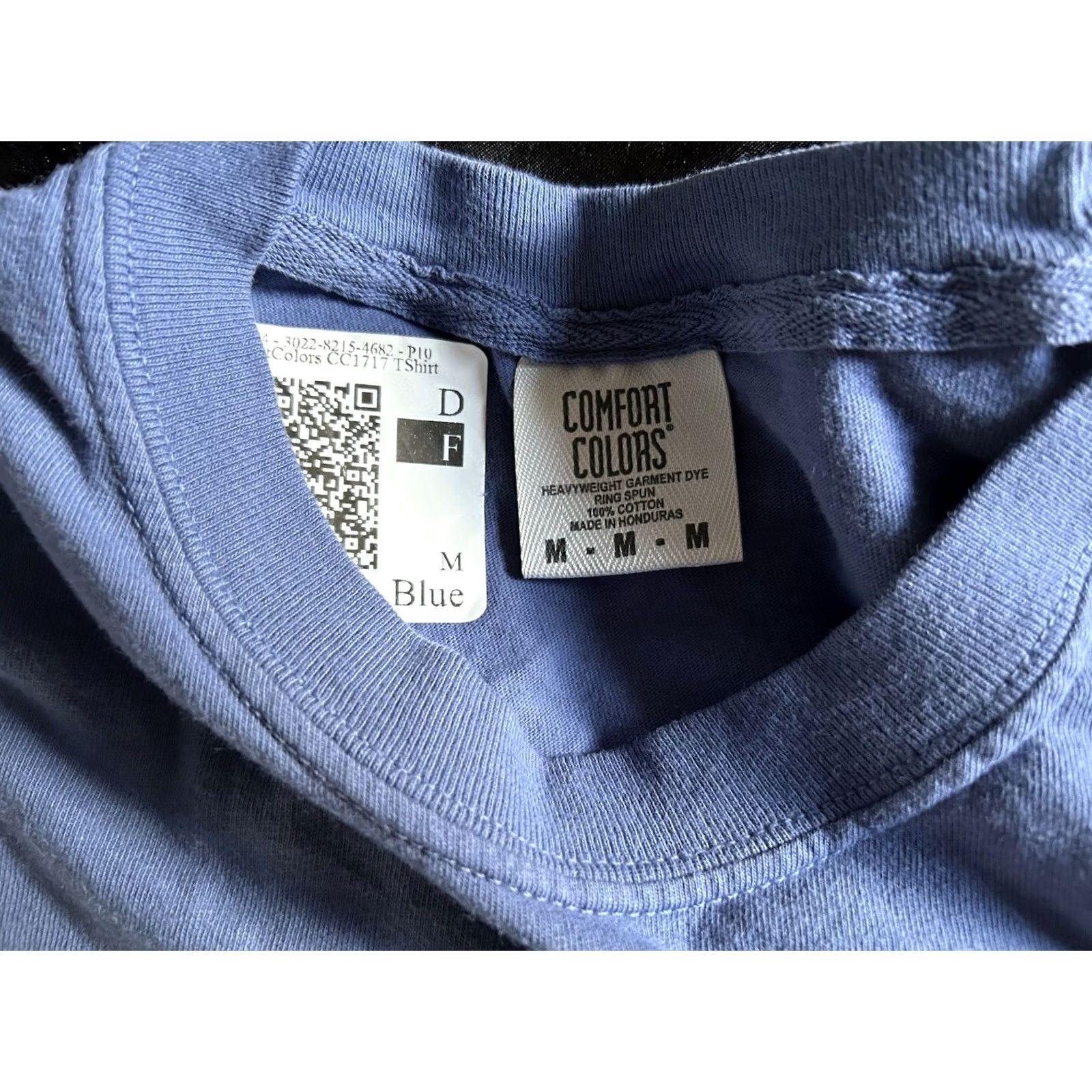 Comfort Colors NWT Comfort Colors T-Shirt Raven Crow Under Umbrella Gothic Blue M Mens Size US M / EU 48-50 / 2 - 4 Thumbnail
