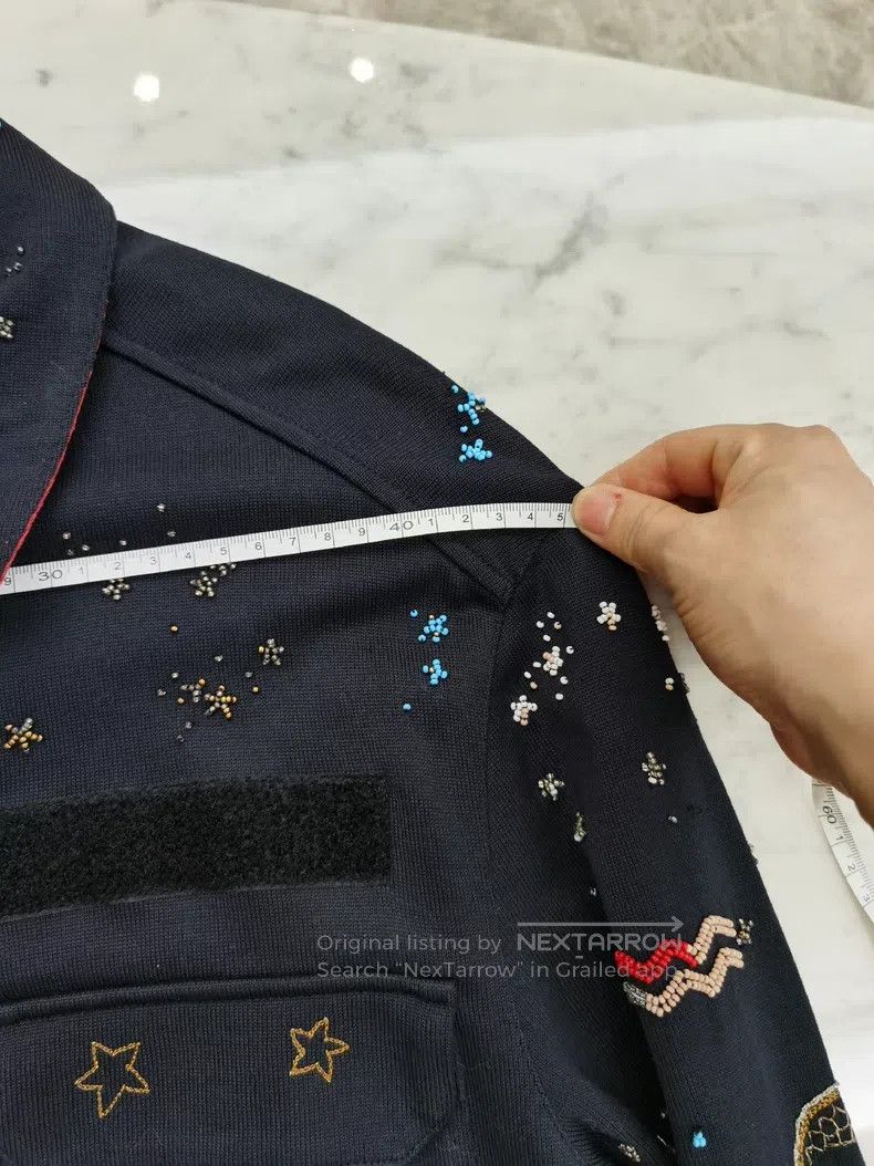 Valentino Valentino Cosmic starry sky three-dimensional embroidered Size US M / EU 48-50 / 2 - 9 Thumbnail