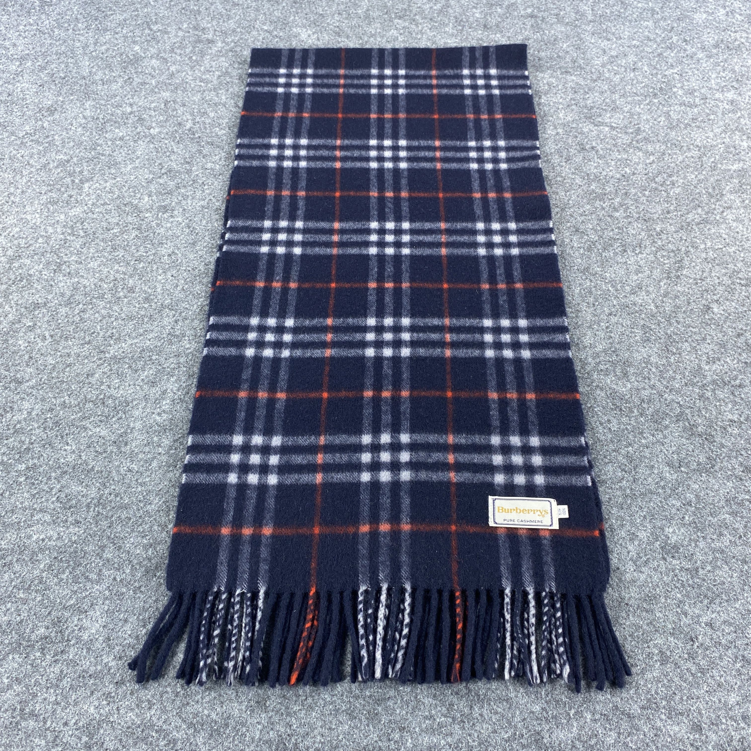 Burberry × Vintage GF10637 Burberrys Scarf Neck Wear Muffler Nova Check Size ONE SIZE - 4 Thumbnail