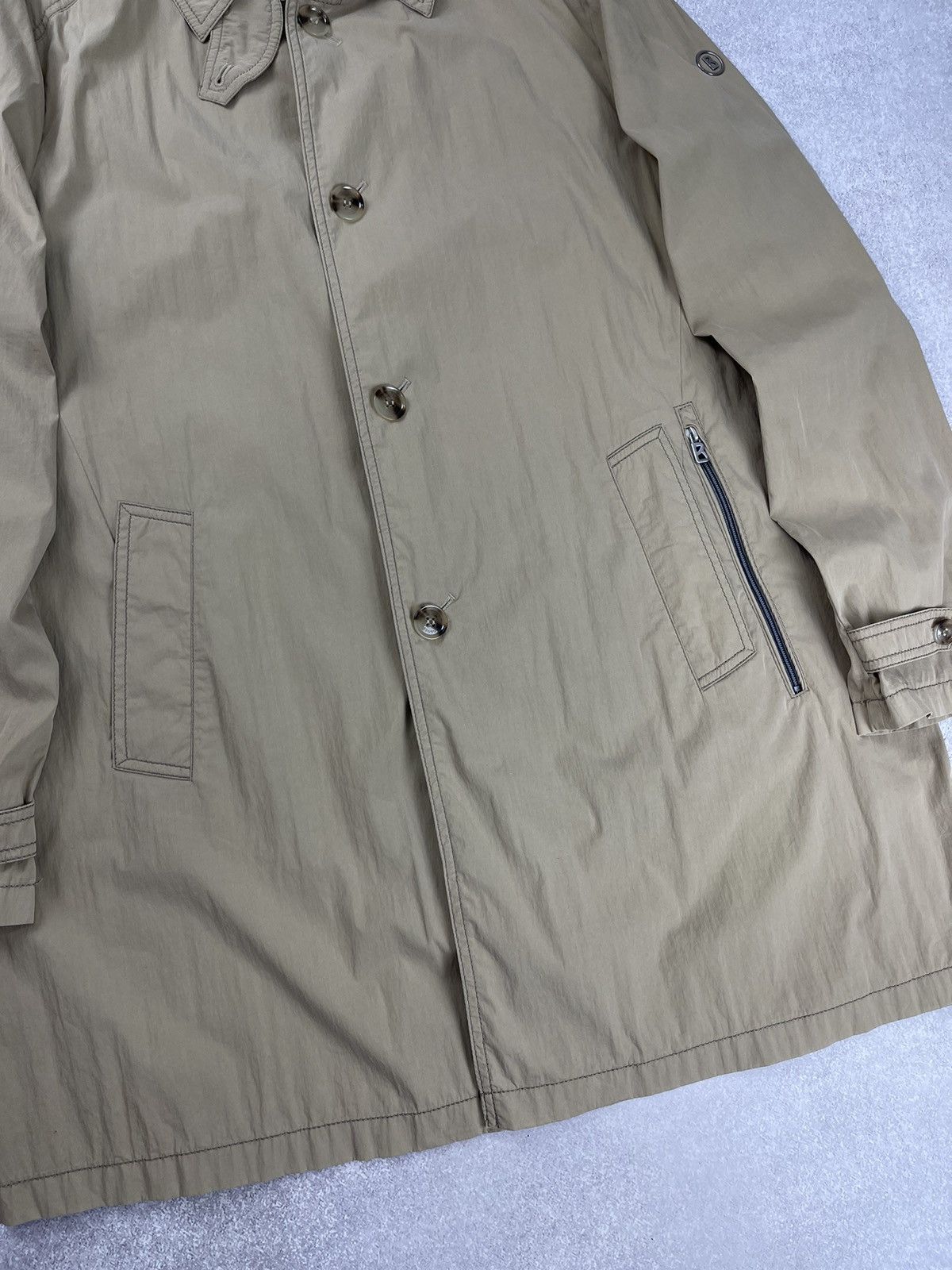 Bogner × Vintage Vintage Bogner Men’s Trench Coat Jacket Size US L / EU 52-54 / 3 - 8 Thumbnail