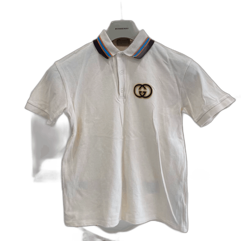 Gucci Gucci Polo Shirt with Striped Collar-2506 Size XXS / US 00 / IT 34 - 1 Thumbnail