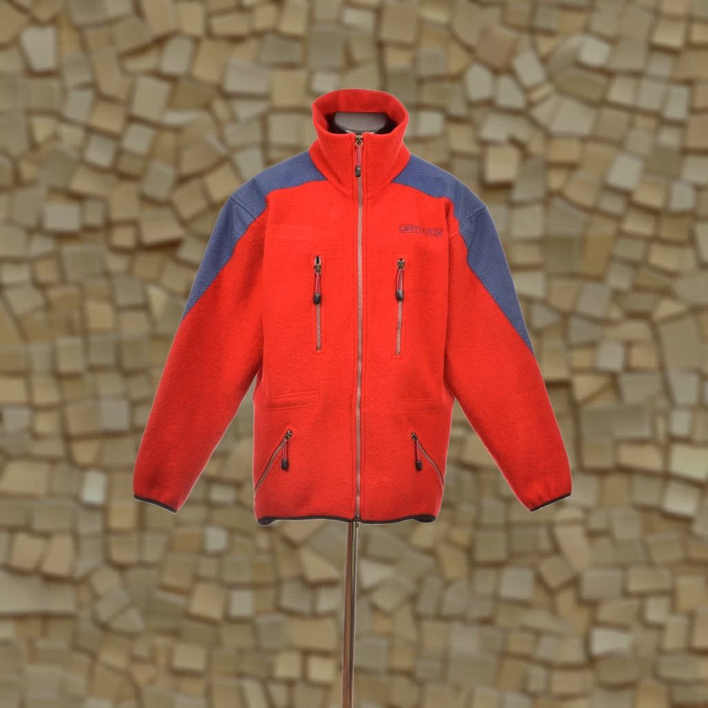 ORTOVOX Ortovox DDP Vintage Mens Red Pure New Wool Jacket L Size US L / EU 52-54 / 3 - 1 Thumbnail