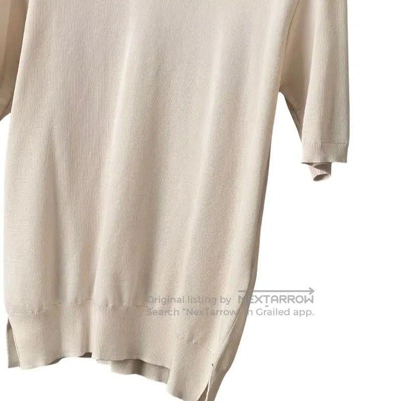 Burberry Burberry Summer White Wool Short Sleeve Polo. Size US S / EU 44-46 / 1 - 4 Thumbnail