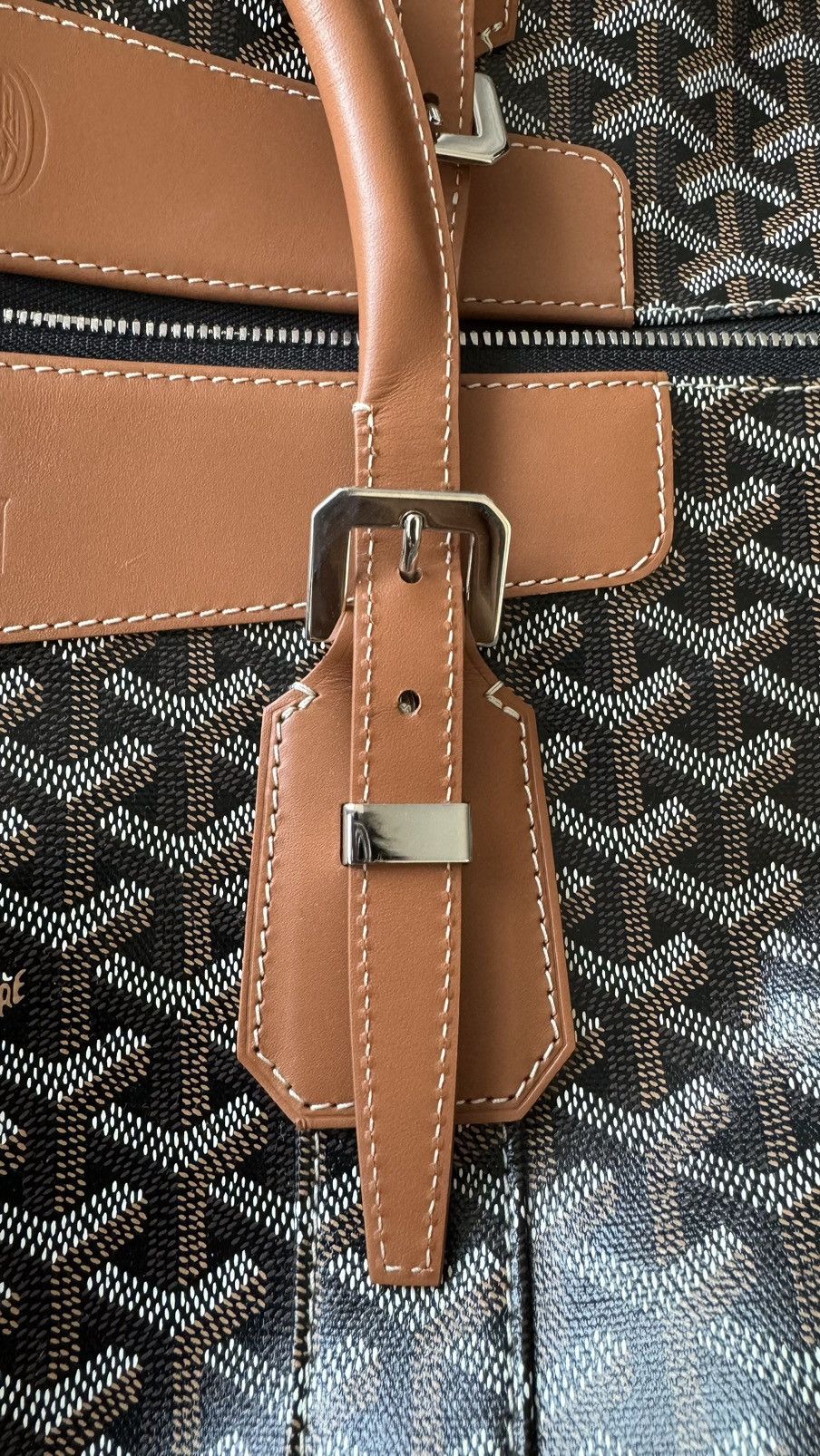 Goyard Goyard 45 Bowling Boeing Foldable Duffle Hand Bag Size ONE SIZE - 7 Thumbnail