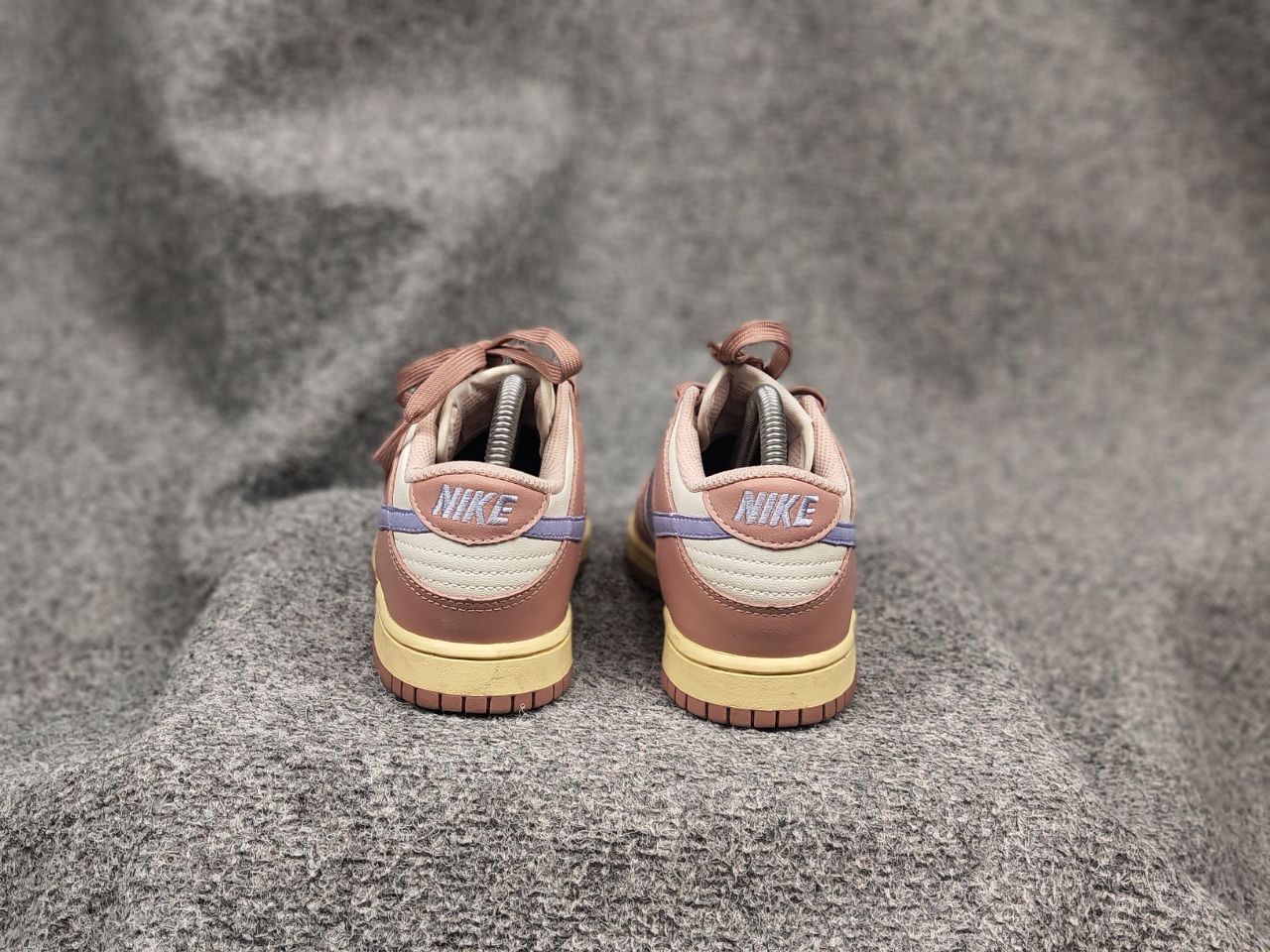 Nike Nike Dunk Low Pink Oxford Purple White Sneaker Vintage Style Size US 5.5 / IT 35.5 - 14 Thumbnail
