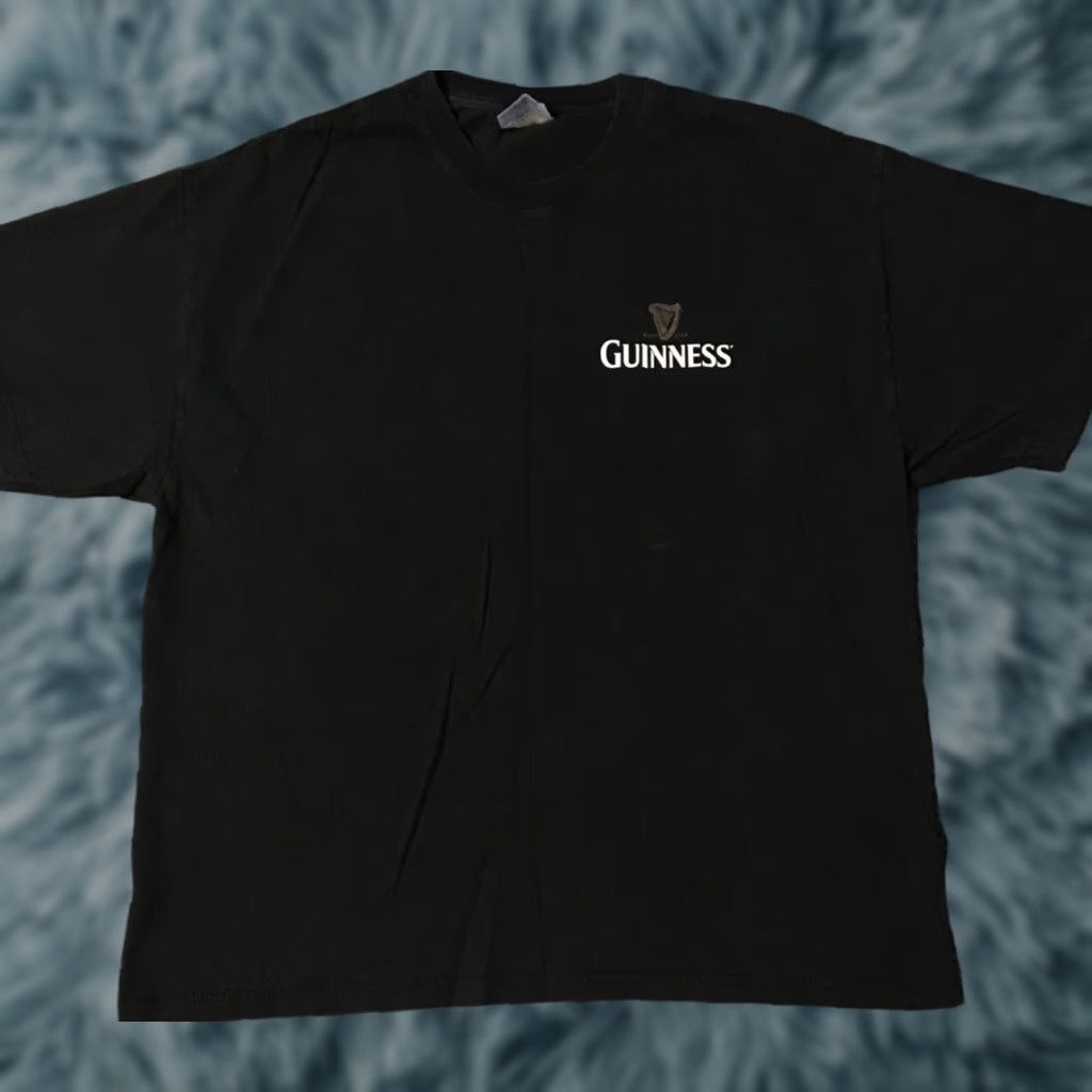 Vintage VINTAGE Guinness Halloween Darkness Reigns Promo Shirt L Black 90s Funny Bar Size US L / EU 52-54 / 3 - 1 Thumbnail