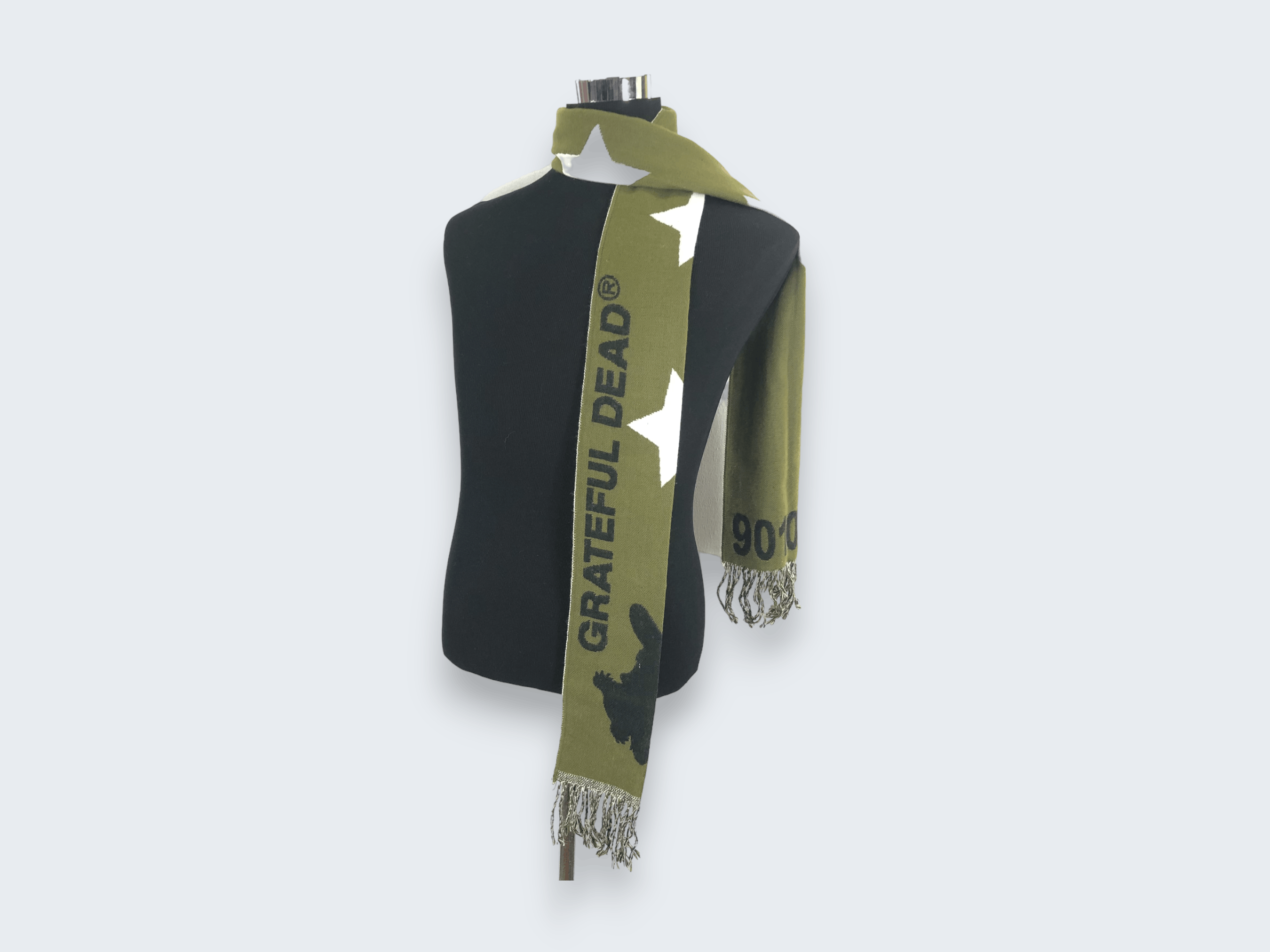 Grateful Dead × Vintage Vintage Grateful Dead Scarf Muffler Mf193 Size ONE SIZE - 2 Thumbnail
