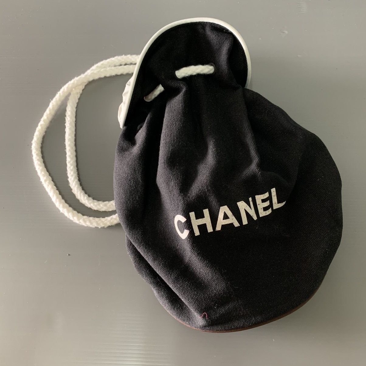 Vintage Chanel Canvas Mini Backpack Size ONE SIZE - 2 Thumbnail