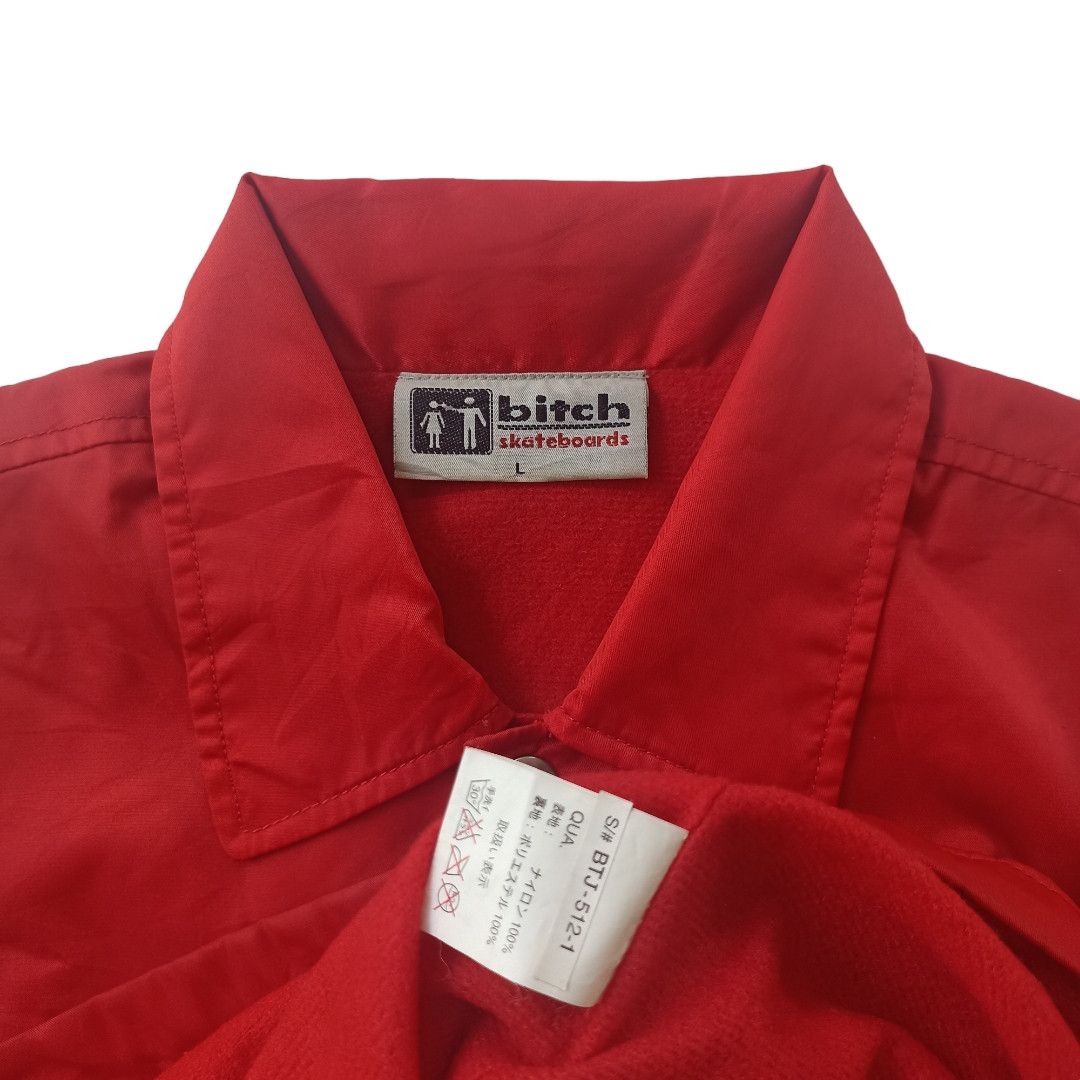 Other Vintage 90s Bitch Skateboard Coach Jacket Size US M / EU 48-50 / 2 - 6 Thumbnail