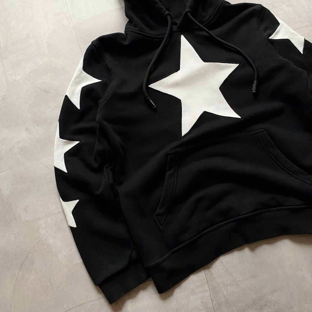 Burberry Burberry Star Motif Big Logo Black/White Hoodie Size US S / EU 44-46 / 1 - 2 Thumbnail