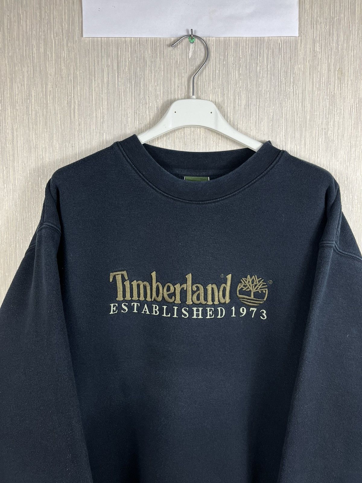 Timberland × Vintage Vintage Timberland y2k big logo embroidered sweatshirt crew Size US M / EU 48-50 / 2 - 4 Thumbnail