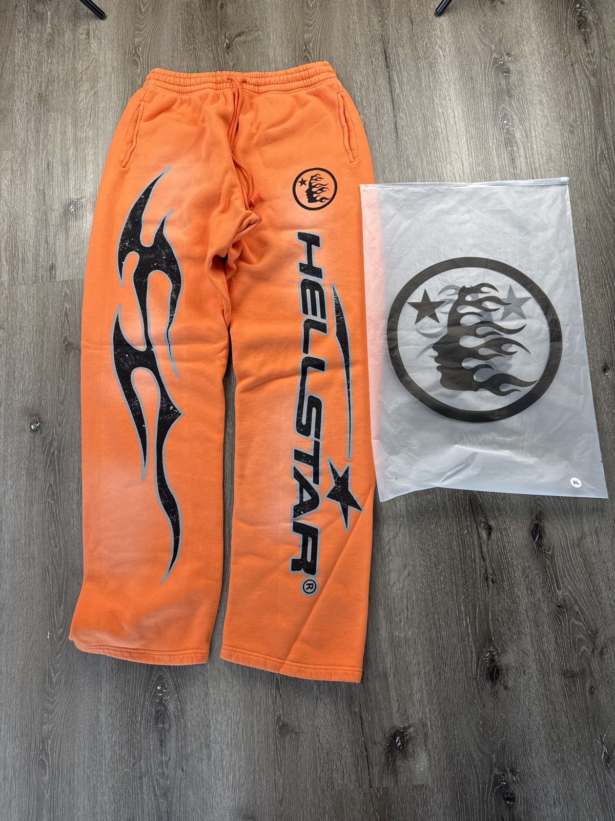 Hellstar “Fire Orange” Flare Bottom (X-LARGE)