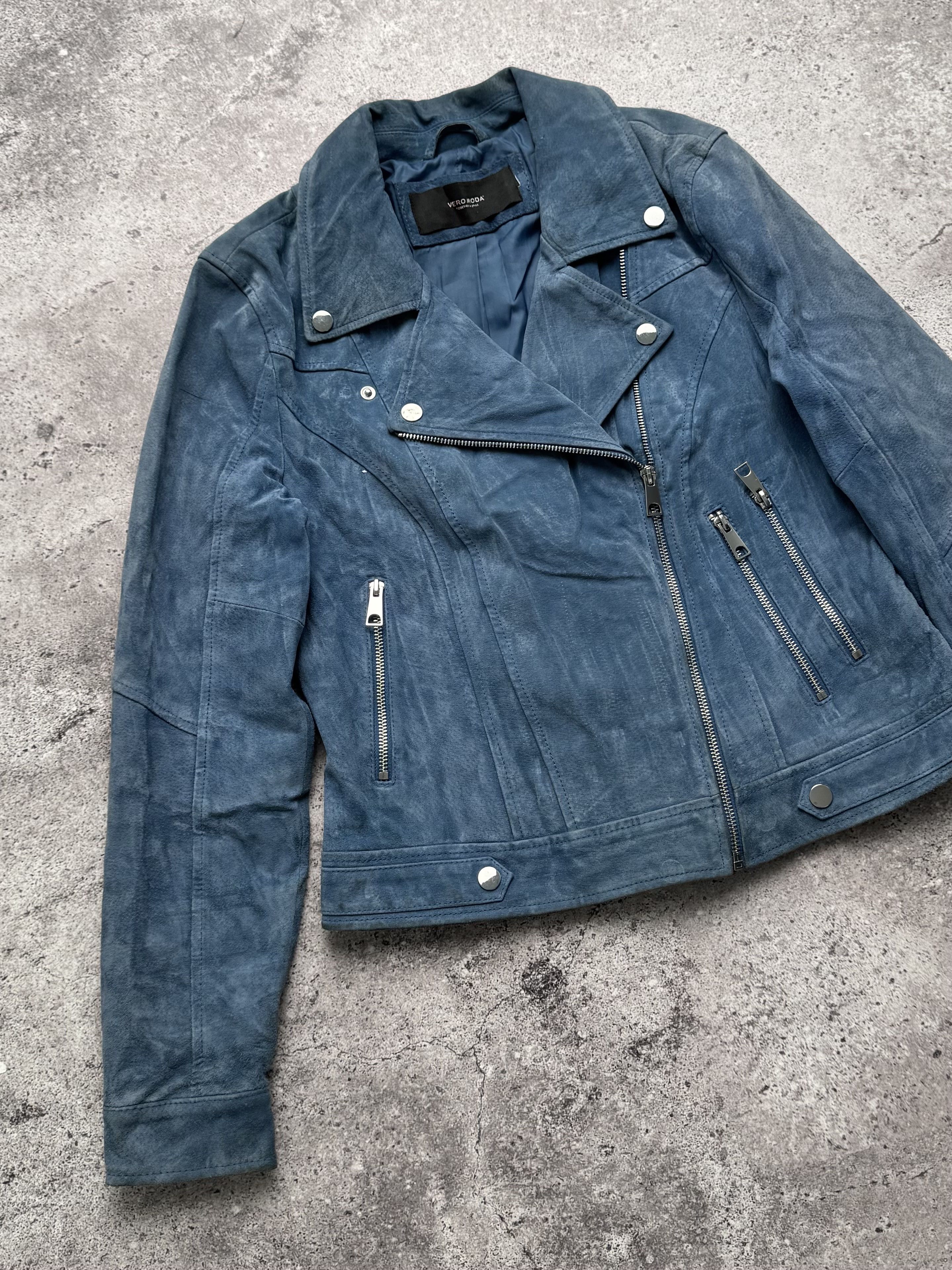 Vintage Vintage Suede Jacket C5(V403) Size L / US 10 / IT 46 - 2 Thumbnail