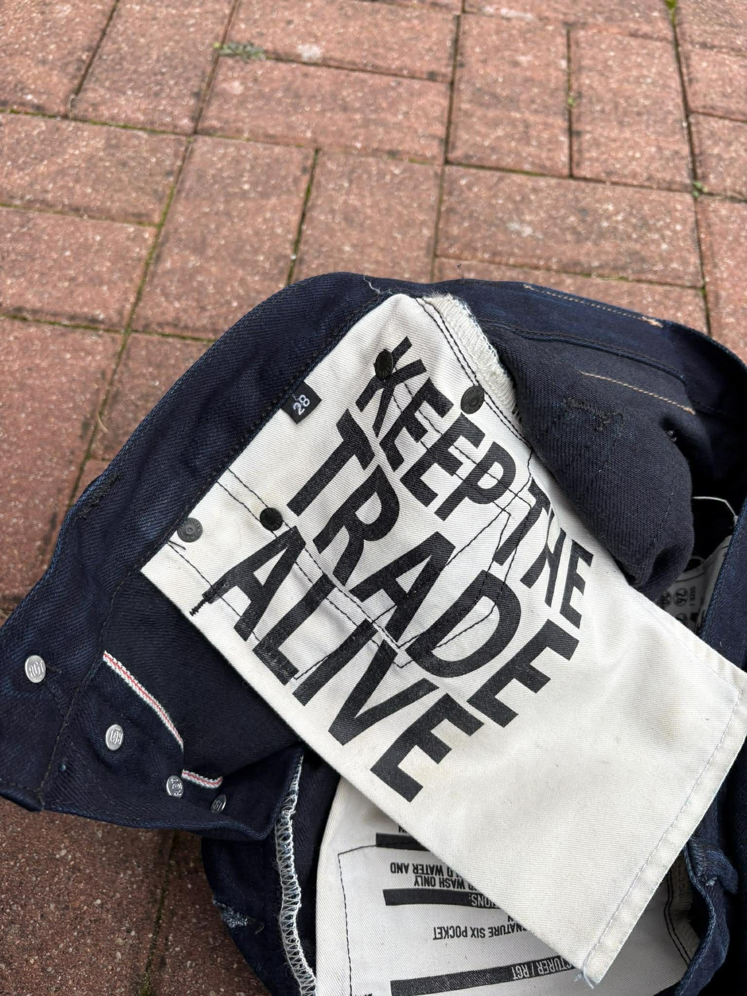Rogue Territory Rogue Territory Signature Six Pocket Selvedge Raw Denim Size US 28 / EU 44 - 8 Thumbnail