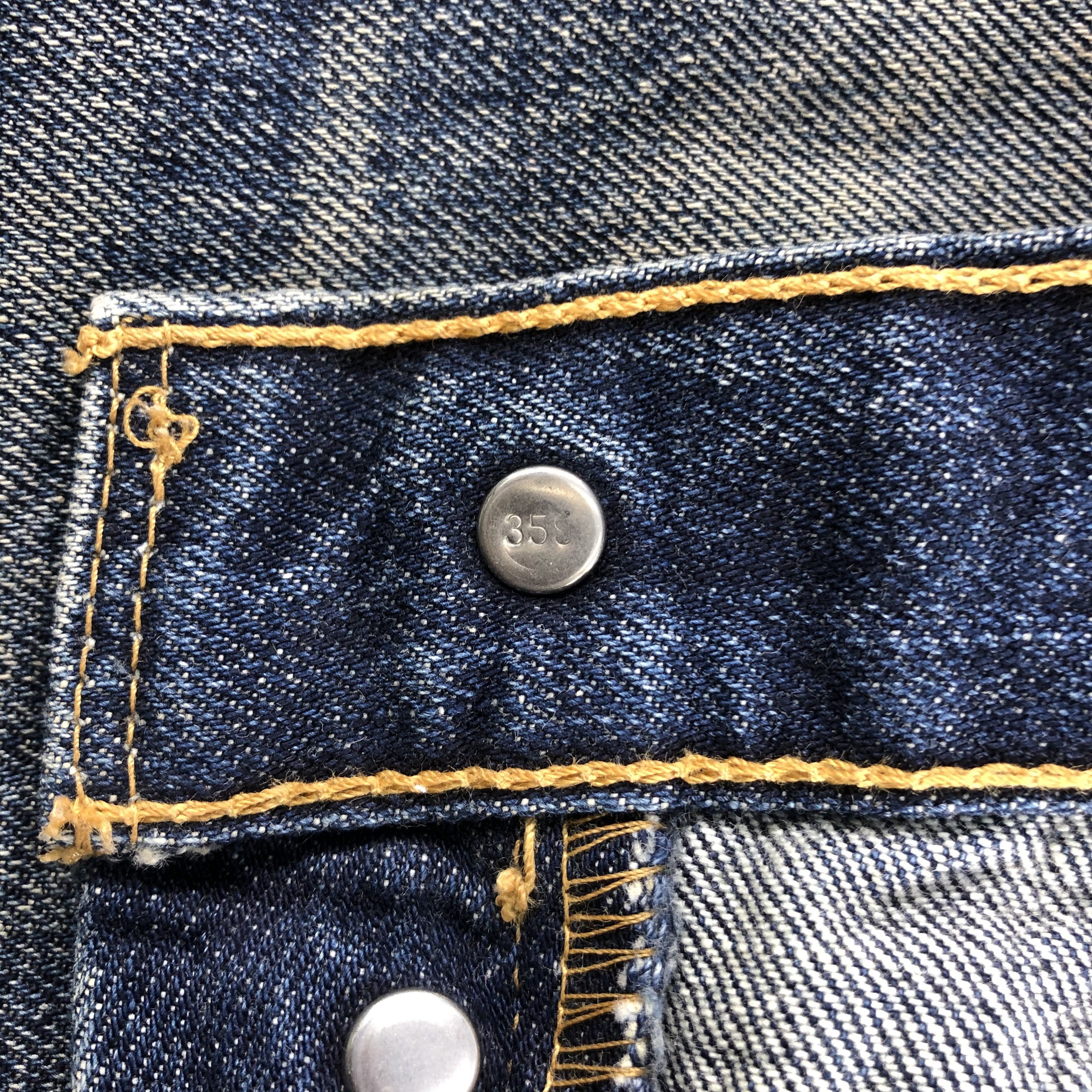 Levi's 90s Vintage Blue Wash Levis 501 Jeans-JM2733 Size US 34 / EU 50 - 14 Thumbnail