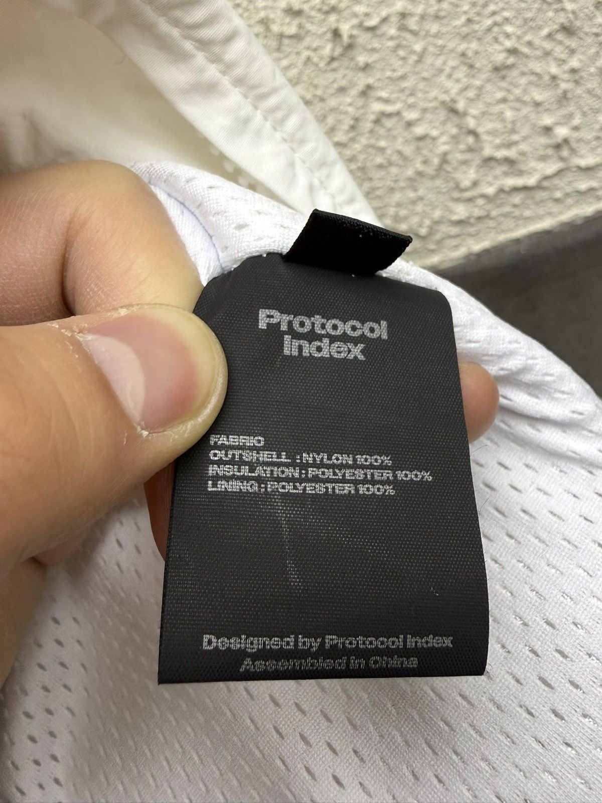 PROJECT G/R PROTOCOL INDEX EXAGGERATED SHOULDER AIR JACKET-WHITE Size US M / EU 48-50 / 2 - 10 Thumbnail