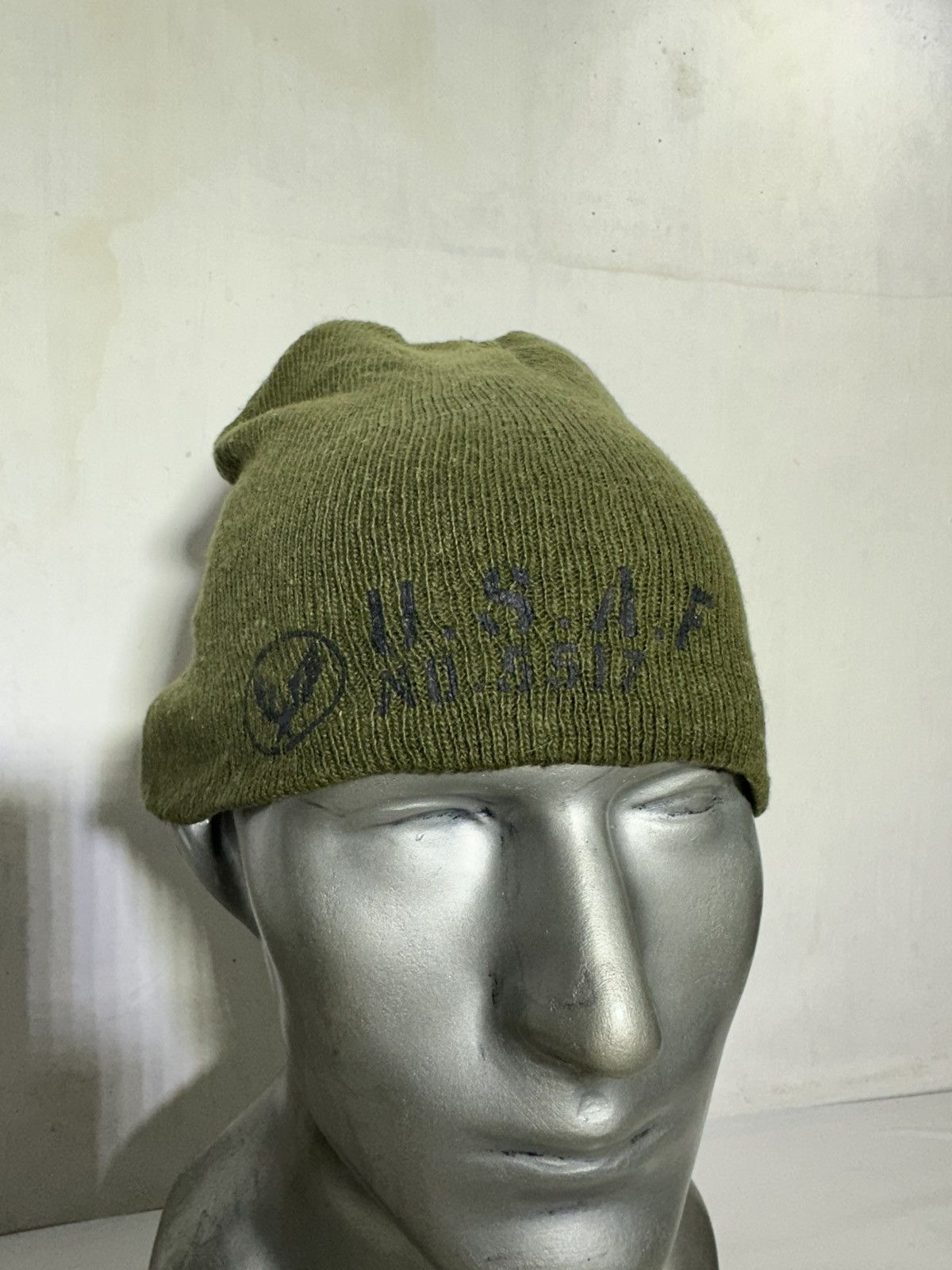Vintage USAF Military Beanie Hats Size ONE SIZE - 2 Thumbnail