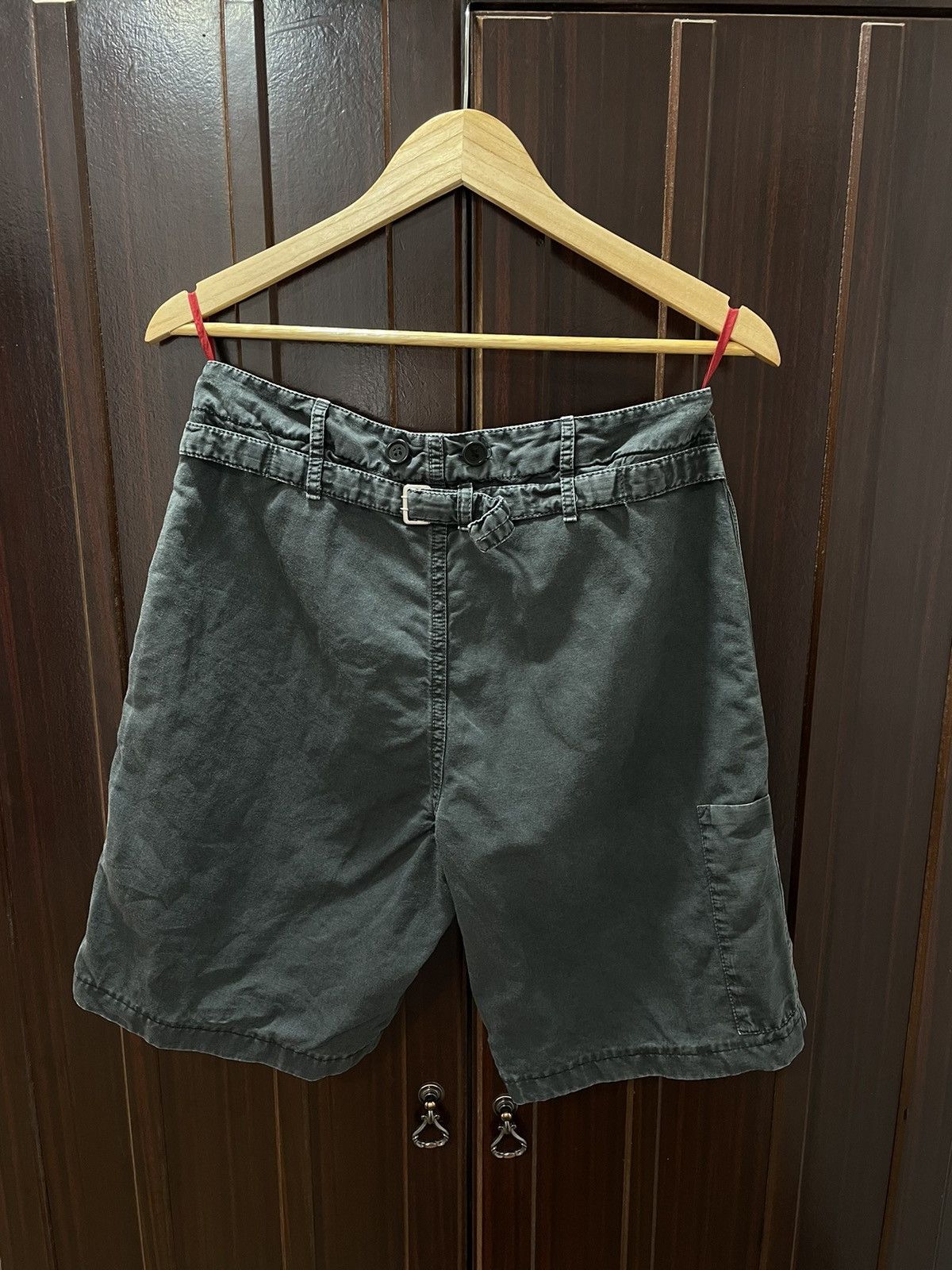 Prada × Vintage Prada Vintage Grey Shorts Size US 32 / EU 48 - 2 Thumbnail