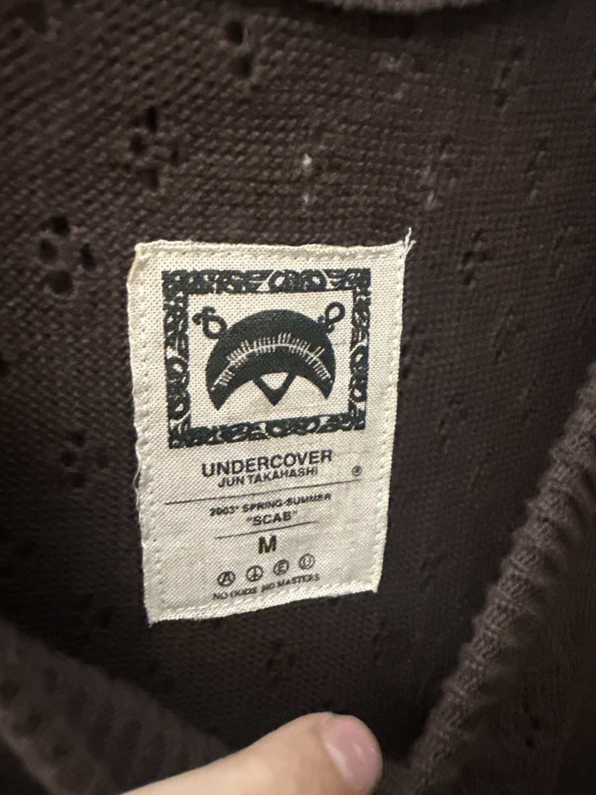 Undercover Undercover Spring 2003 ‘SCAB’ Rebuilt Sweater Vest M Size US M / EU 48-50 / 2 - 4 Thumbnail