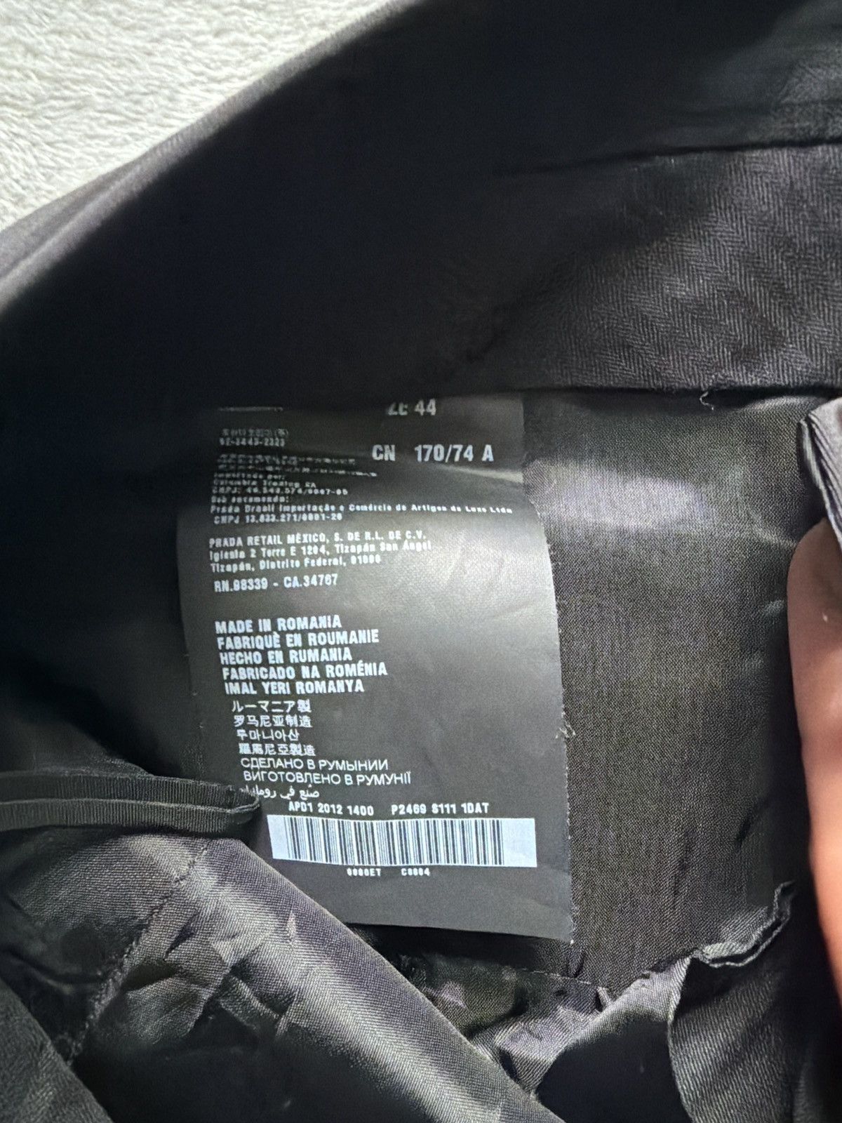 Prada Prada black trousers Size 44S - 5 Thumbnail