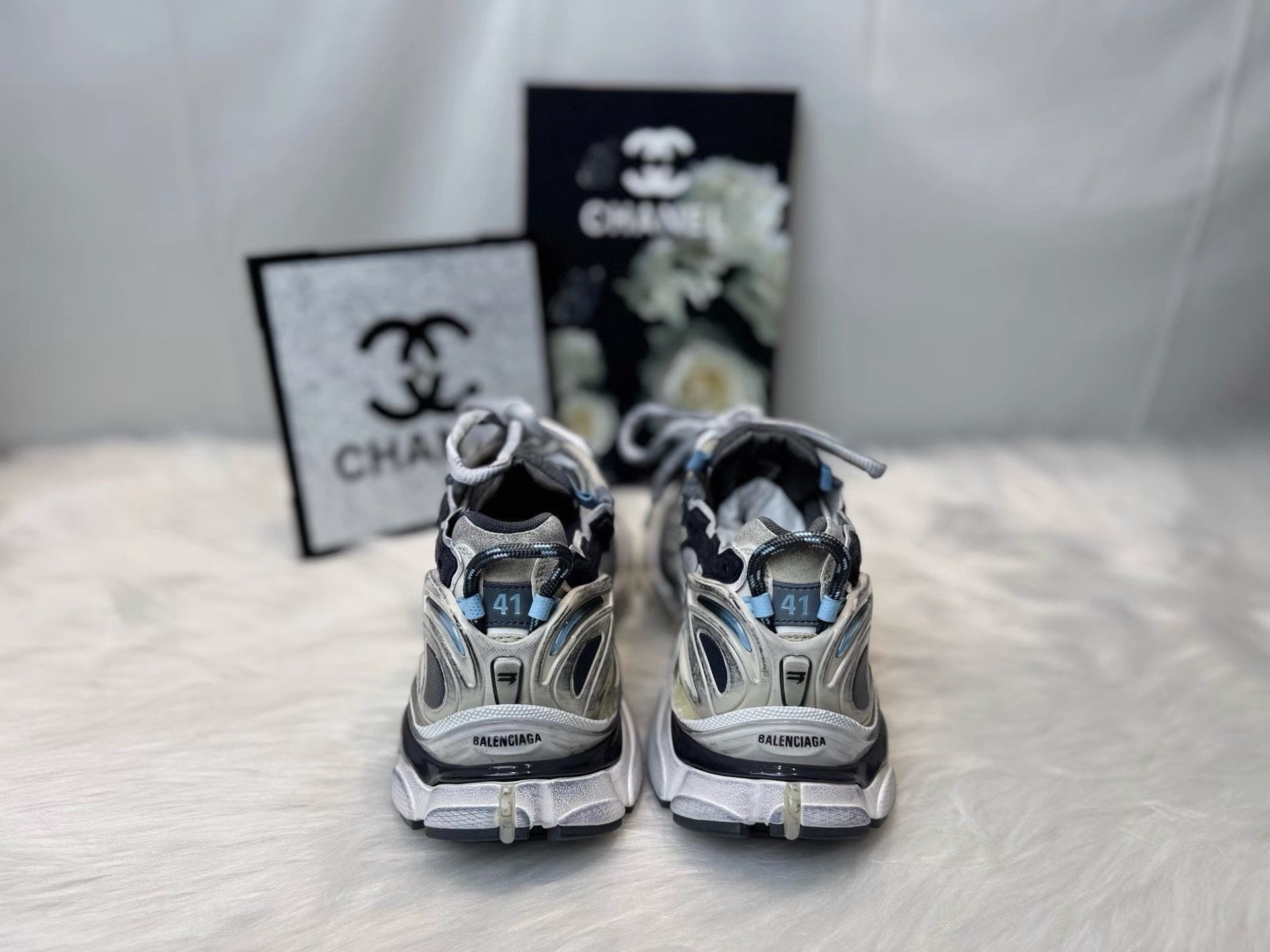 Balenciaga Balenciaga Runner Worn-effect Sneakers K36 Size US 8 / EU 41 - 3 Thumbnail