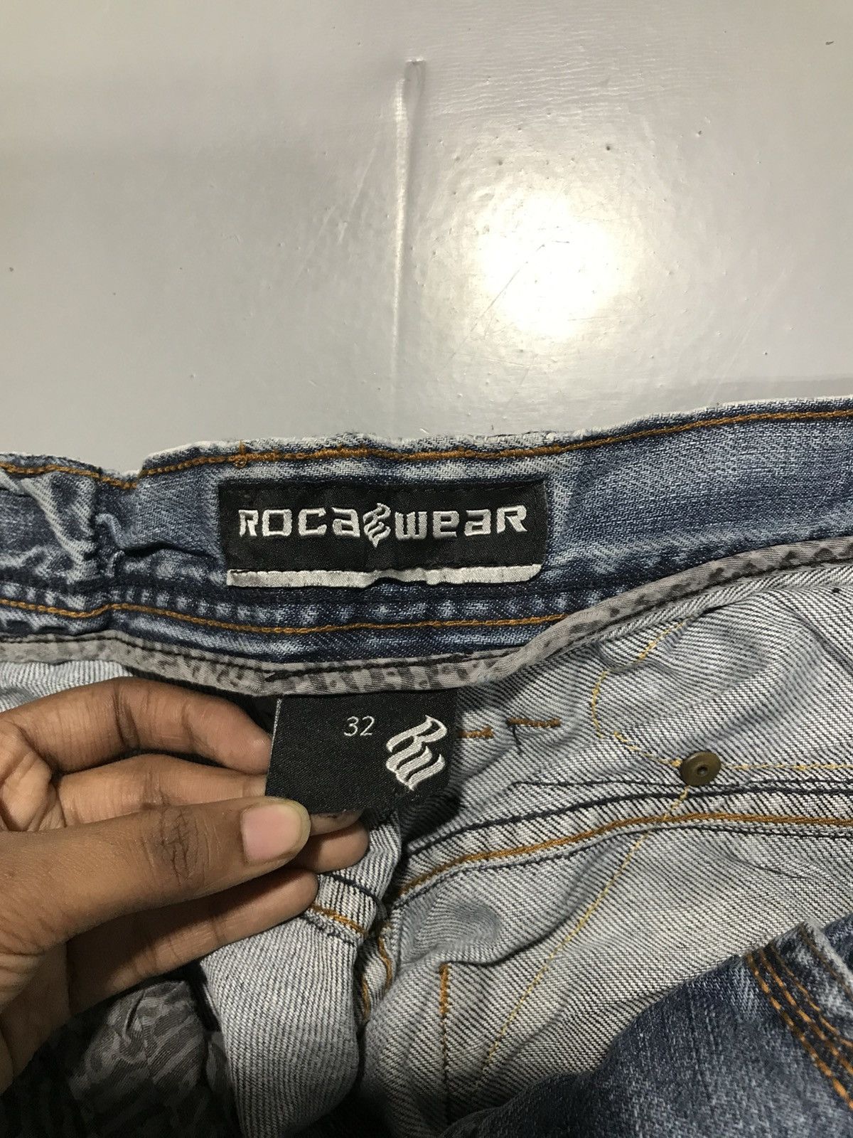 Rocawear Vintage rocawear denim Size US 32 / EU 48 - 7 Thumbnail