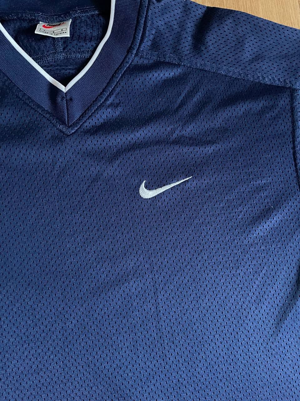 Nike × Vintage Nike Vintage Mesh T-shirt DRI-F.I.T. 90s Size US L / EU 52-54 / 3 - 3 Thumbnail