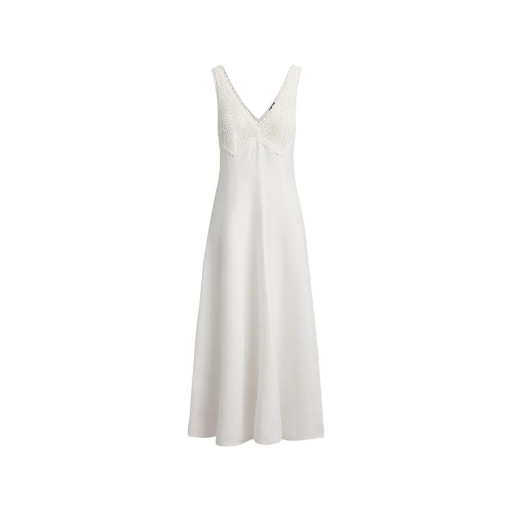 Ralph Lauren Ralph Lauren WHITE Dresses - Day Dresses Size M / US 6-8 / IT 42-44 - 1 Thumbnail